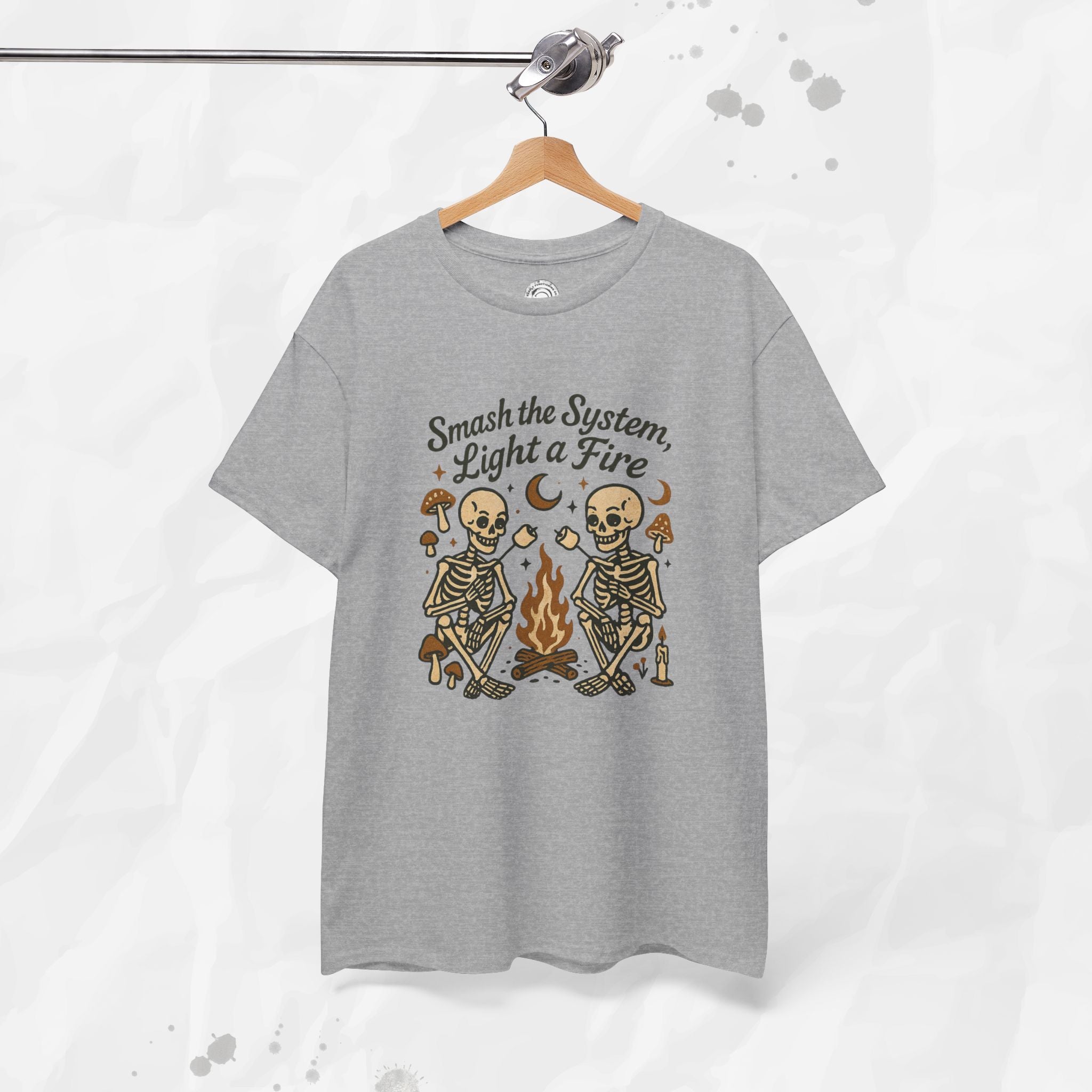 Smash the System, Light a Fire - T-Shirt