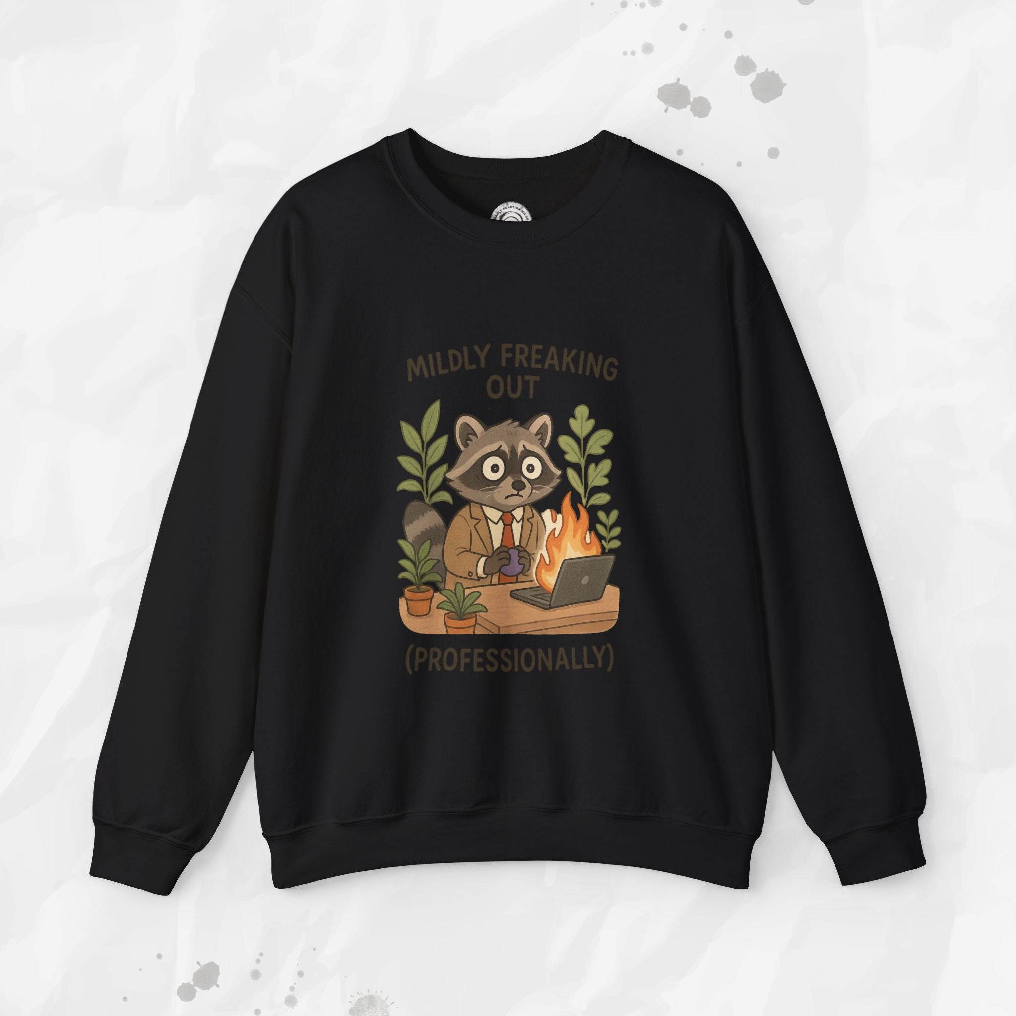 Mildly Freaking Out (Professionally) - Crewneck Sweatshirt
