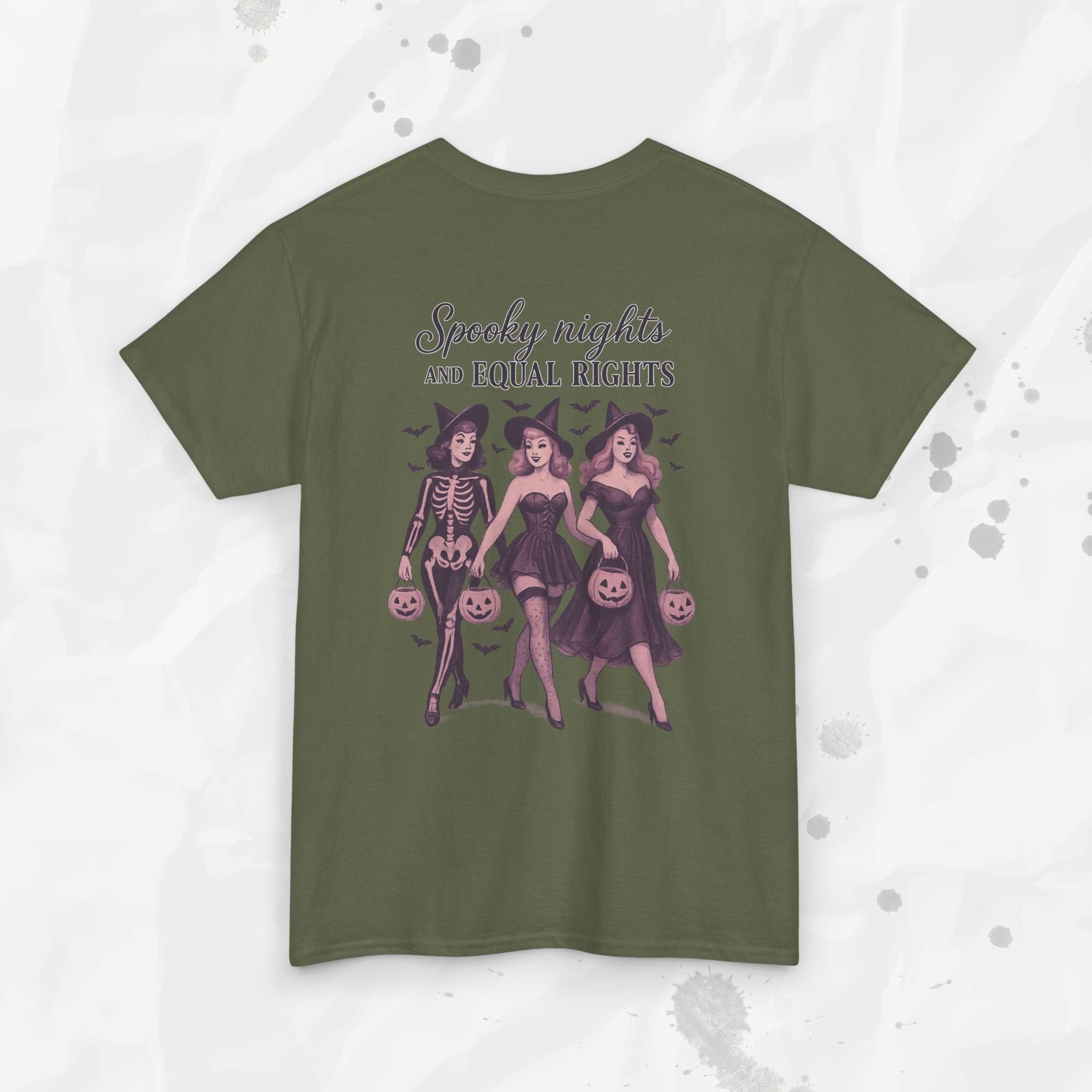 Spooky Nights and Equal Rights - T-Shirt
