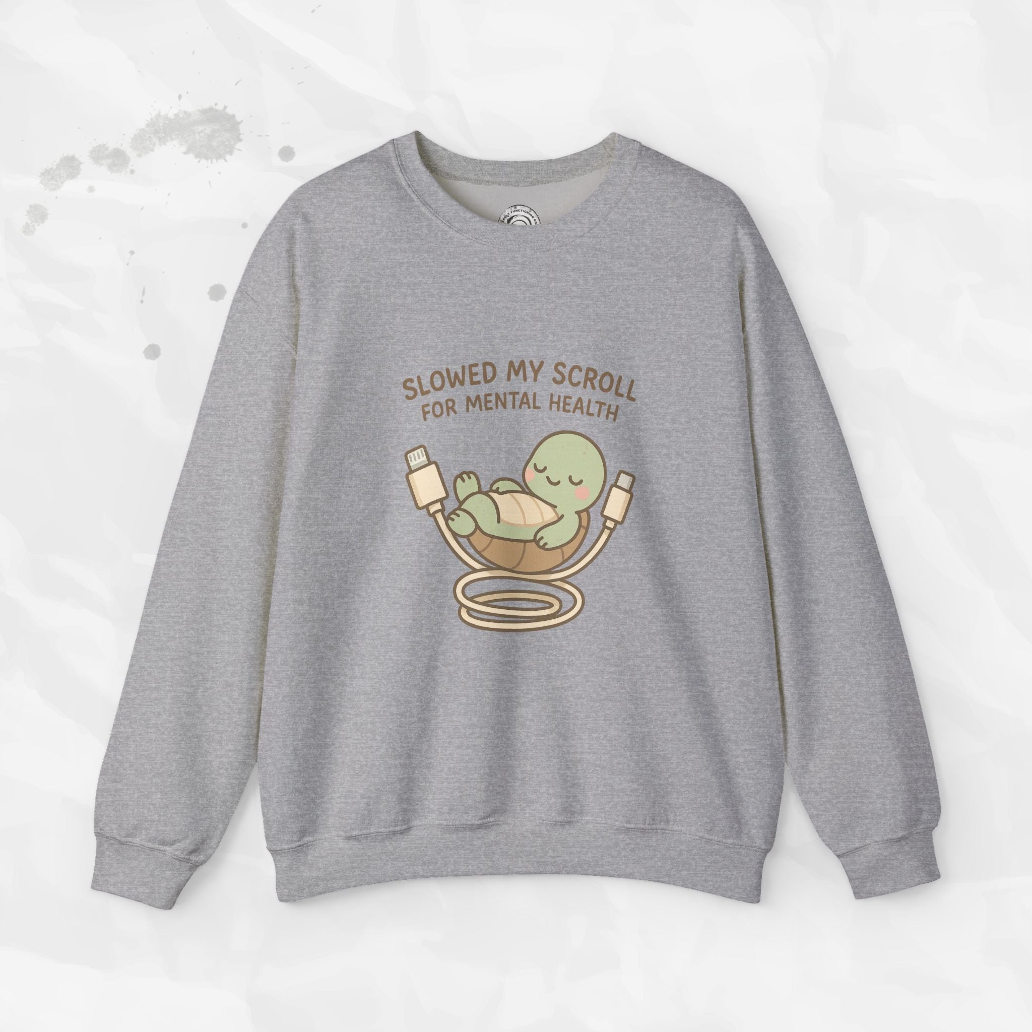 Slowed My Scroll - Crewneck Sweatshirt
