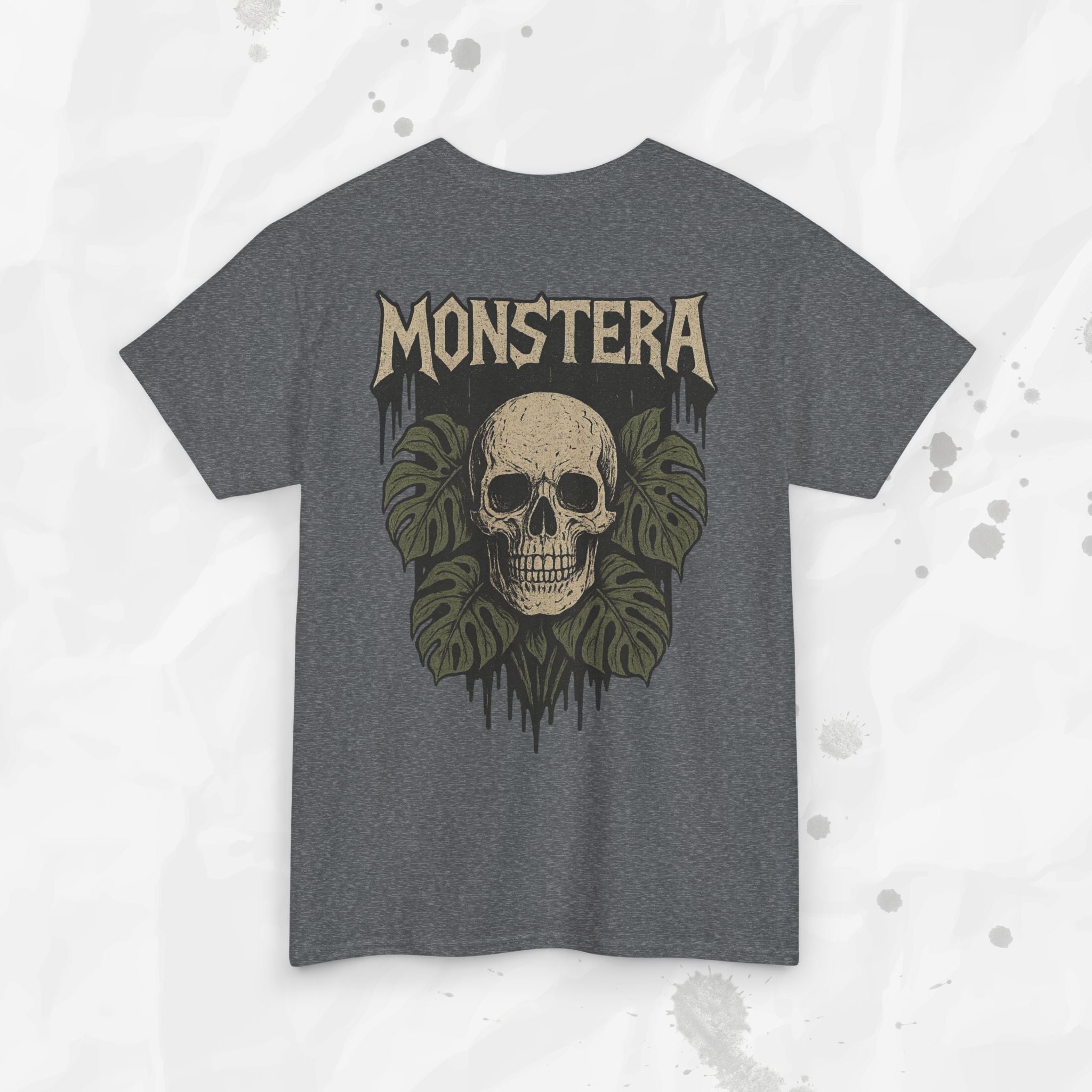 Monstera Skull - T-Shirt