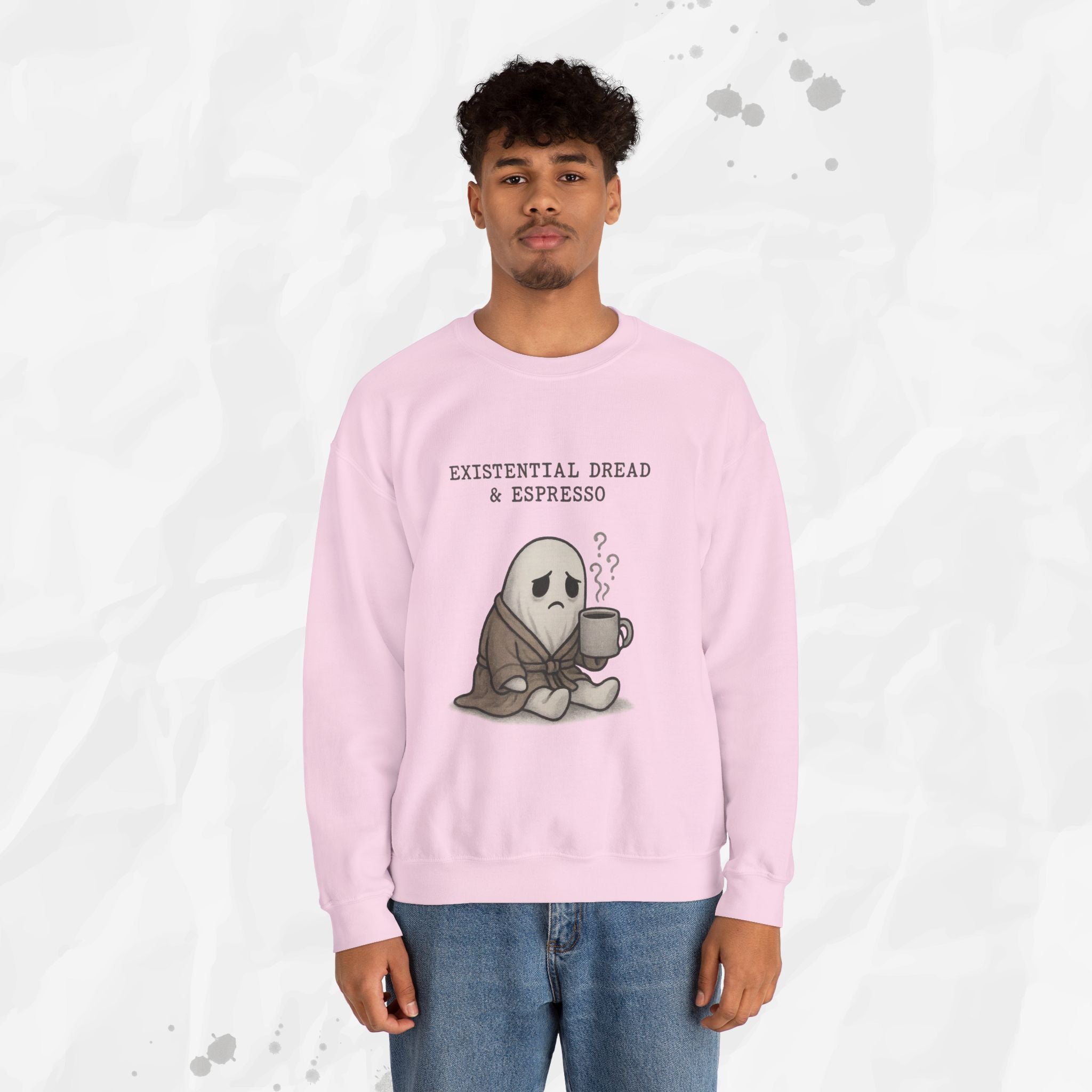 Existential Dread & Espresso - Crewneck Sweatshirt