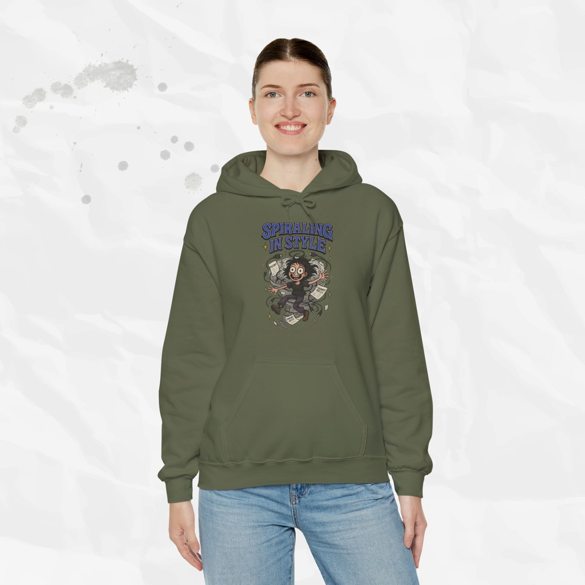 Spiraling in Style - Hoodie