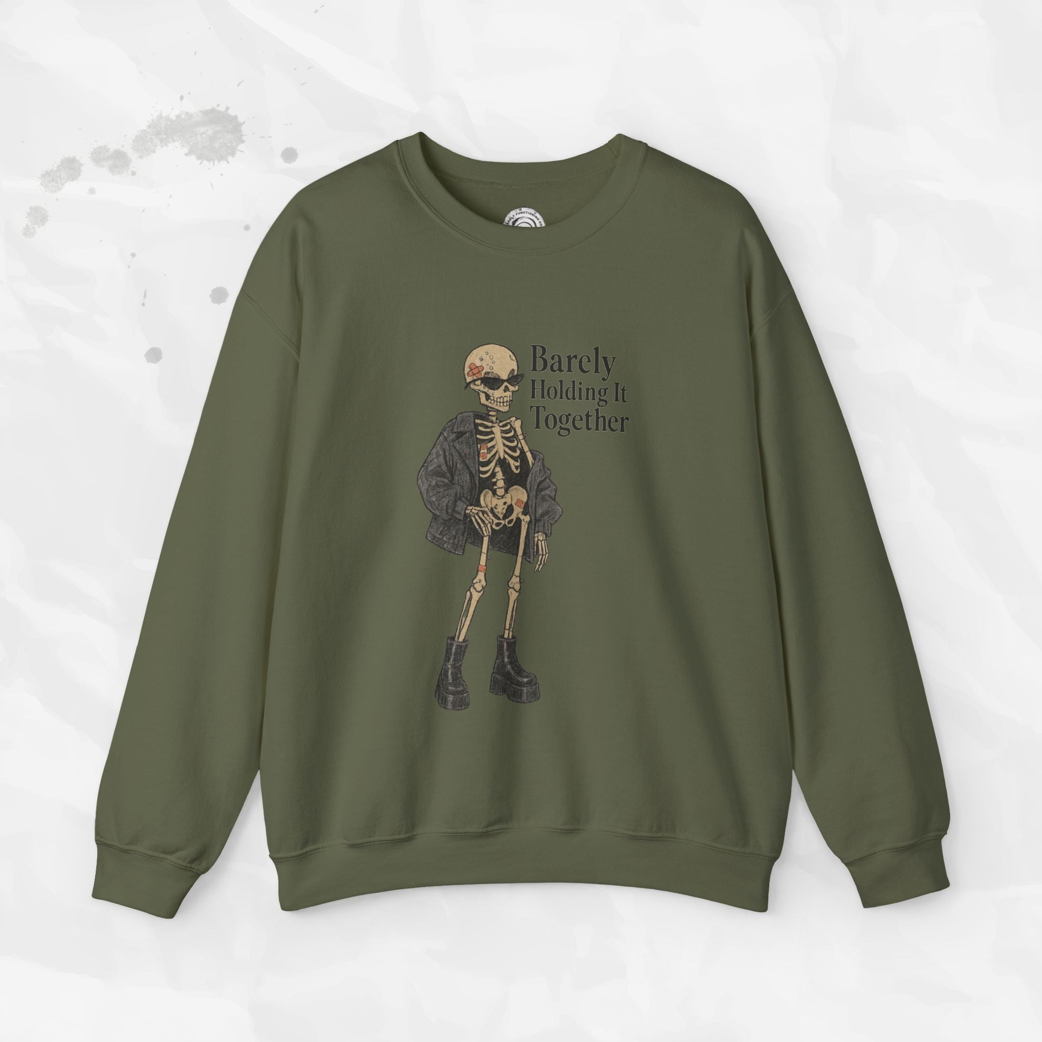 Barely Holding It Together - Crewneck Sweatshirt