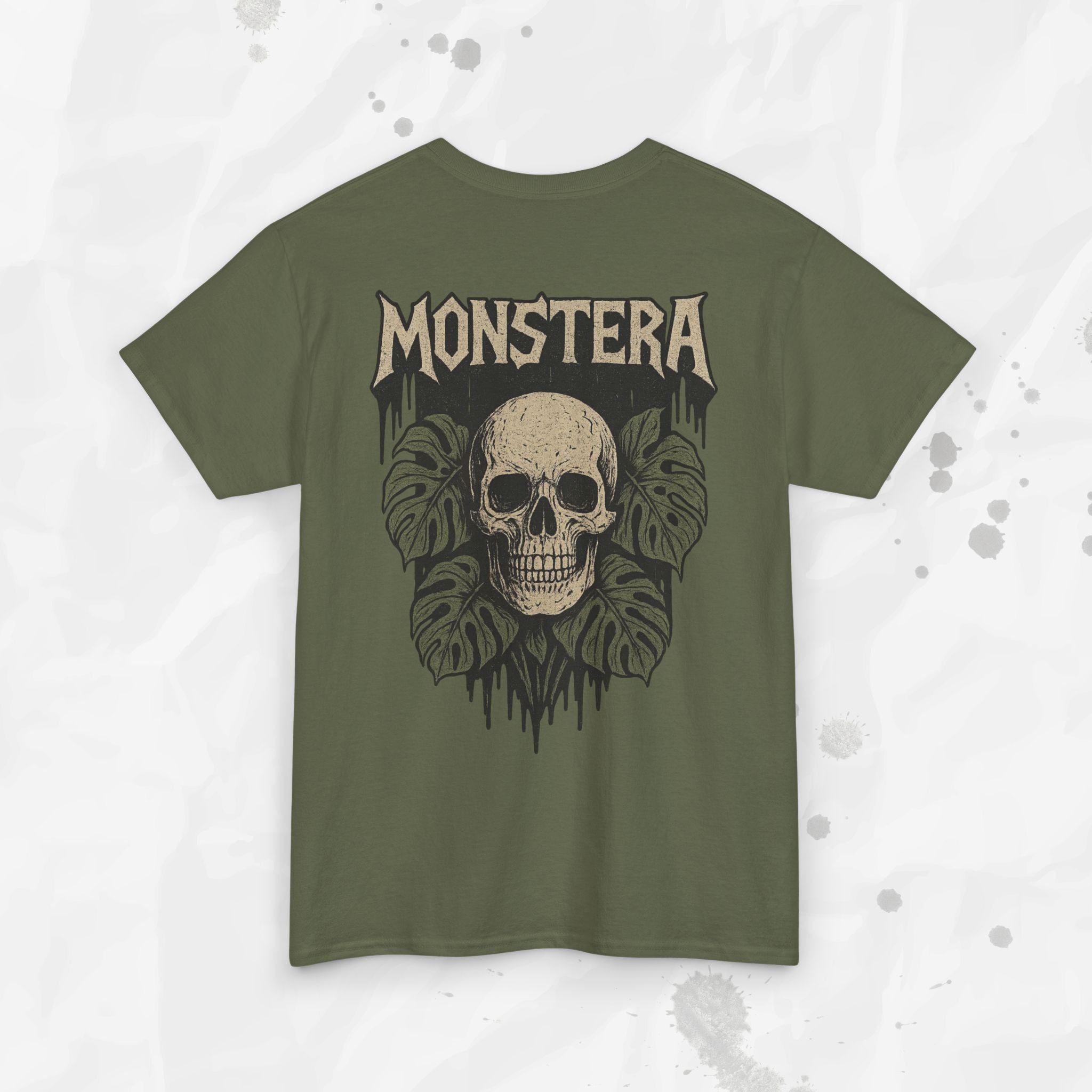 Monstera Skull - T-Shirt
