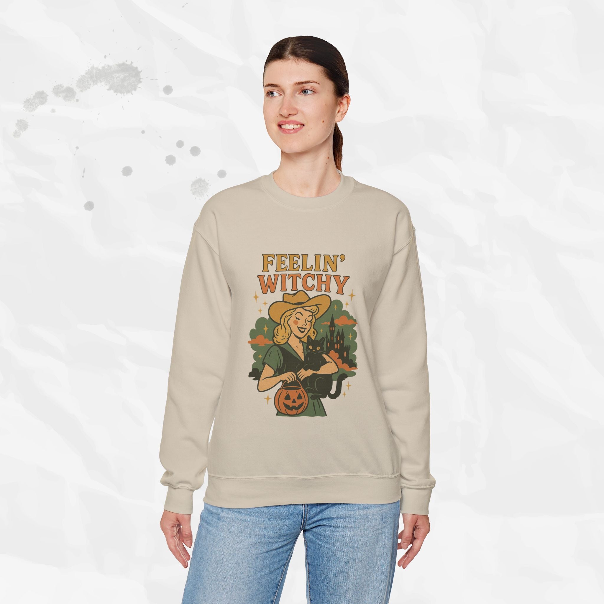 Feelin' Witchy - Crewneck Sweatshirt