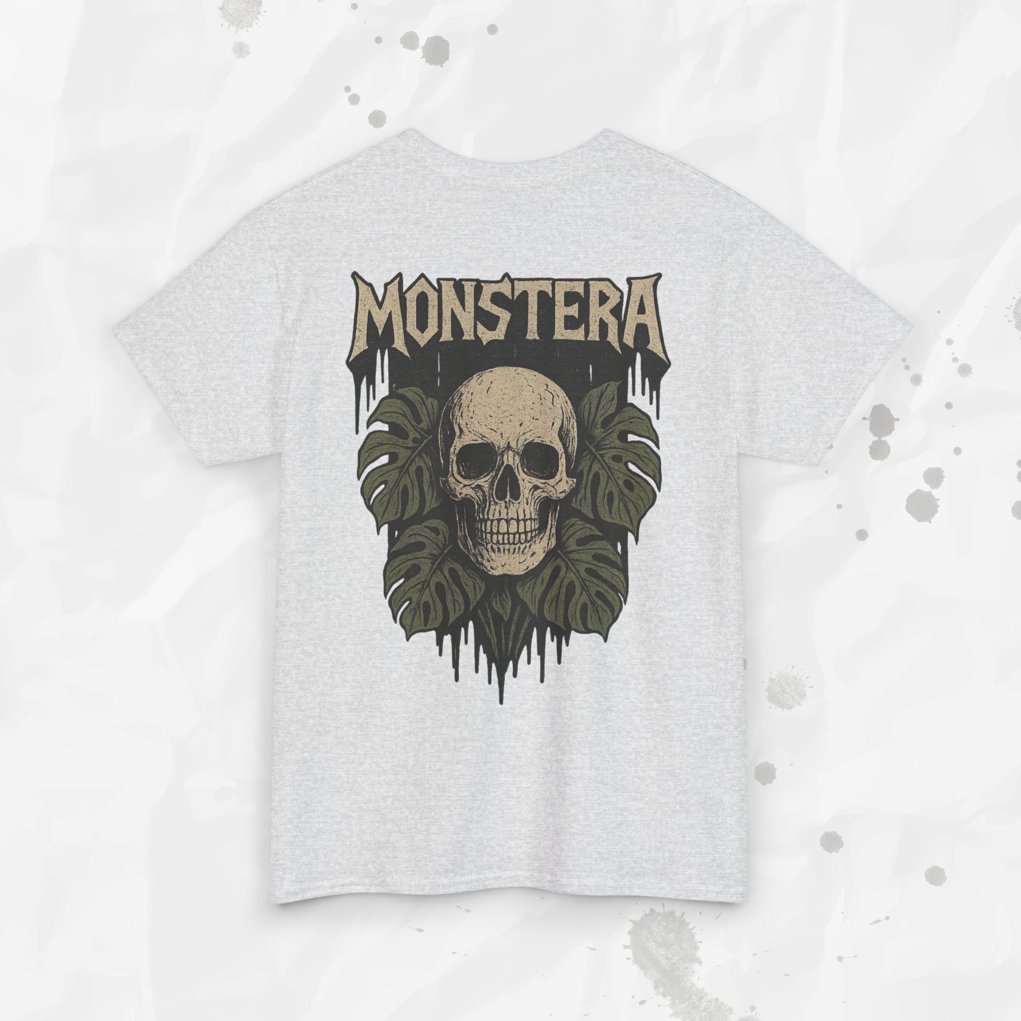 Monstera Skull - T-Shirt