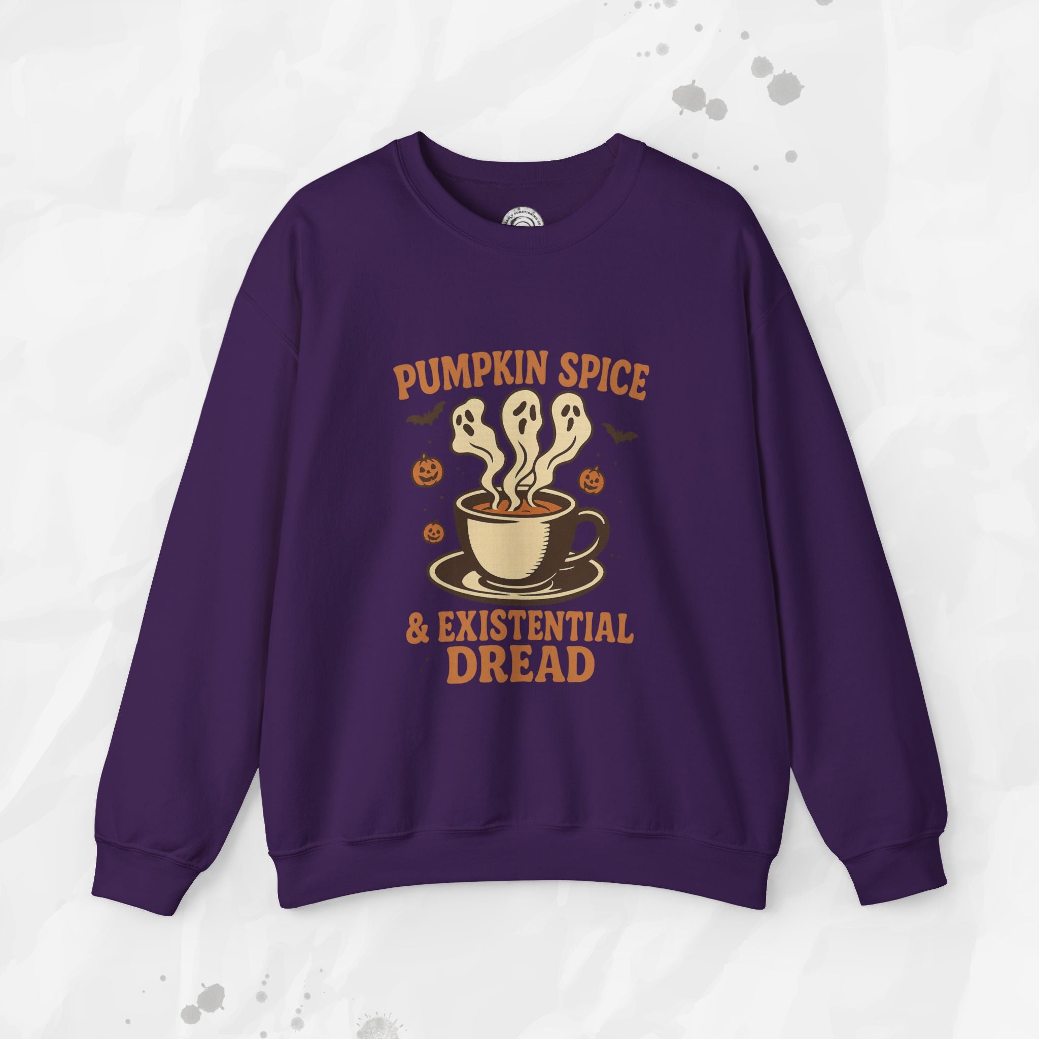 Pumpkin Spice & Existential Dread - Crewneck Sweatshirt