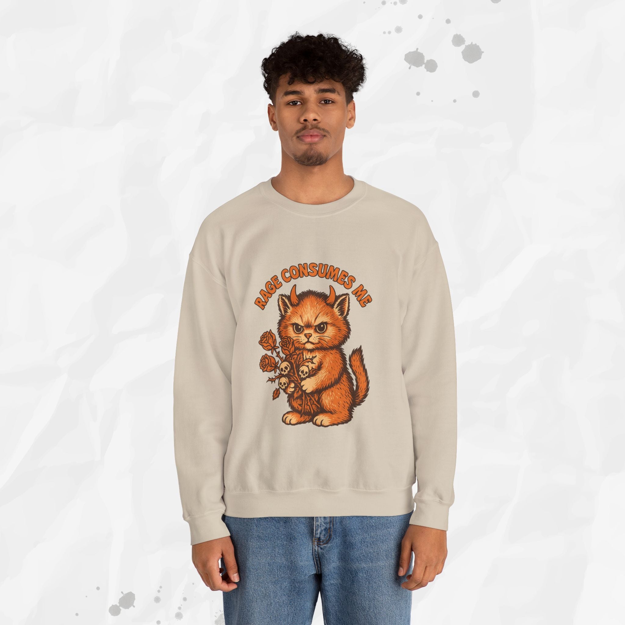 Rage Consumes Me - Crewneck Sweatshirt