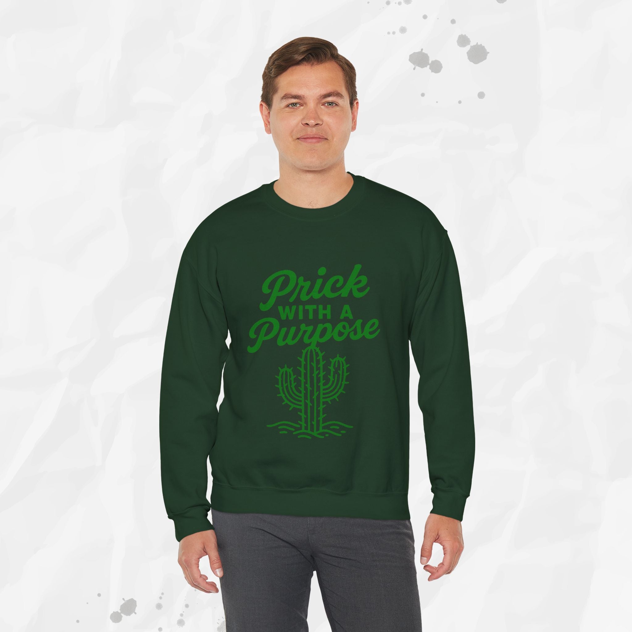 Prick With A Purpose - Crewneck Sweatshirt