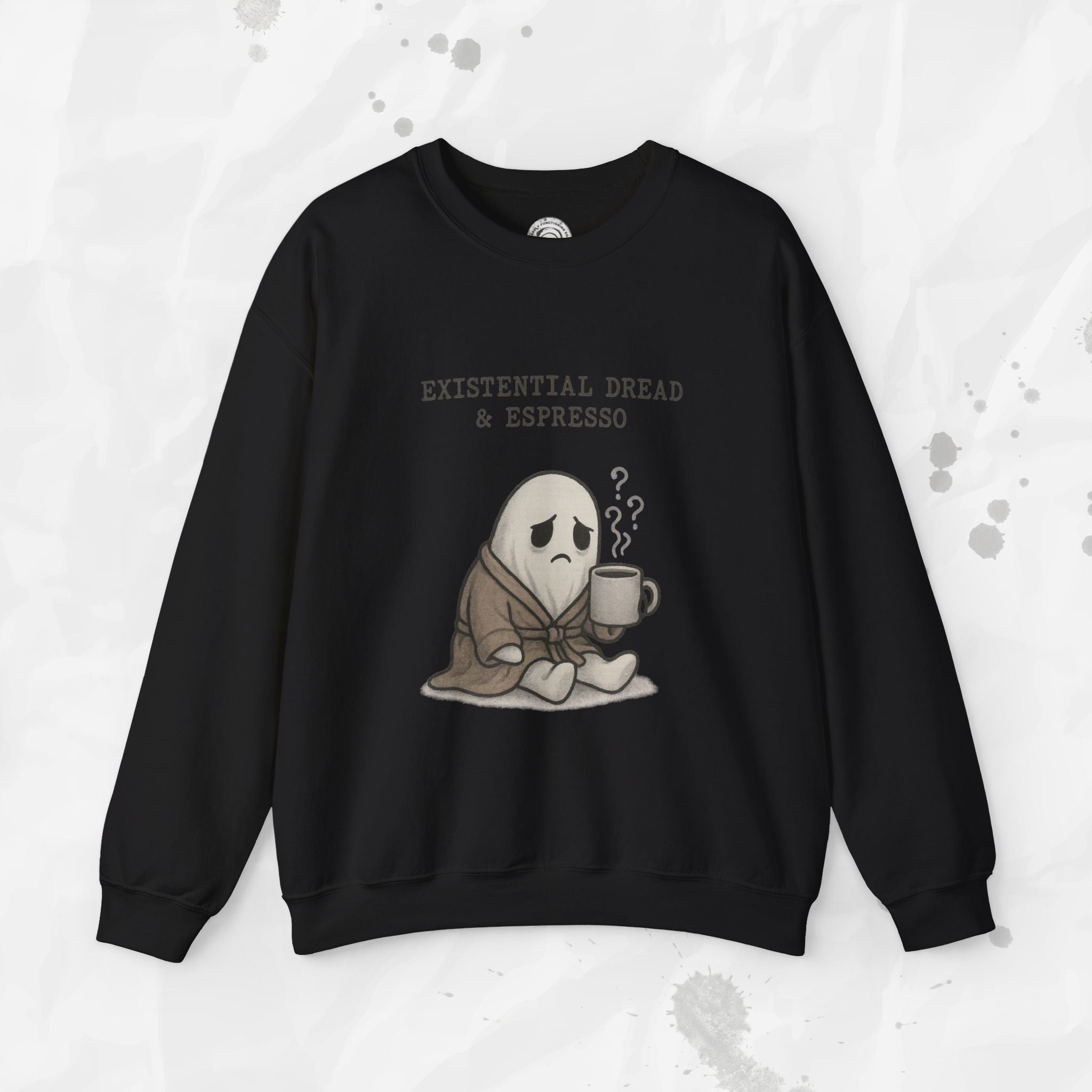 Existential Dread & Espresso - Crewneck Sweatshirt