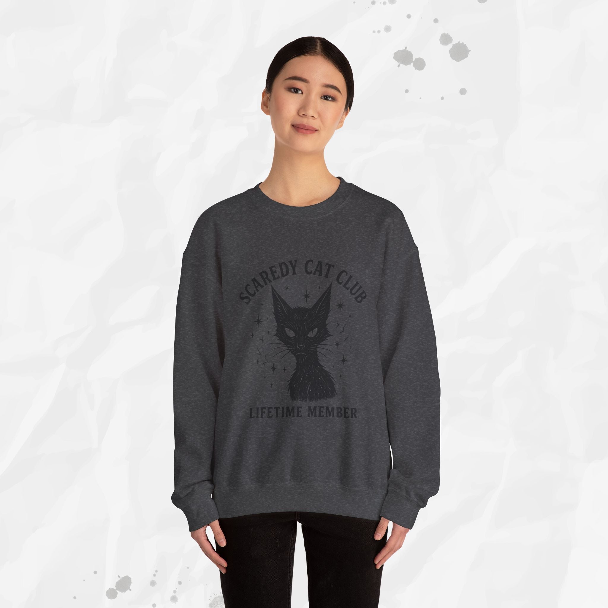 Scaredy Cat Club - Crewneck Sweatshirt