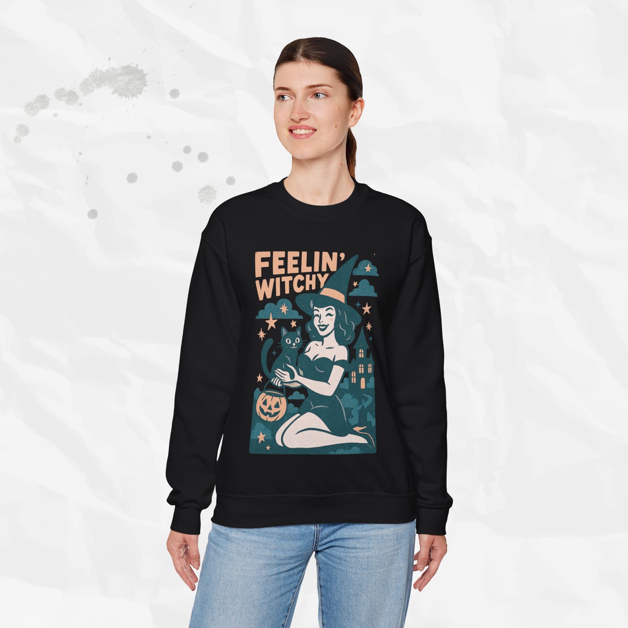 Feelin' Witchy - Crewneck Sweatshirt