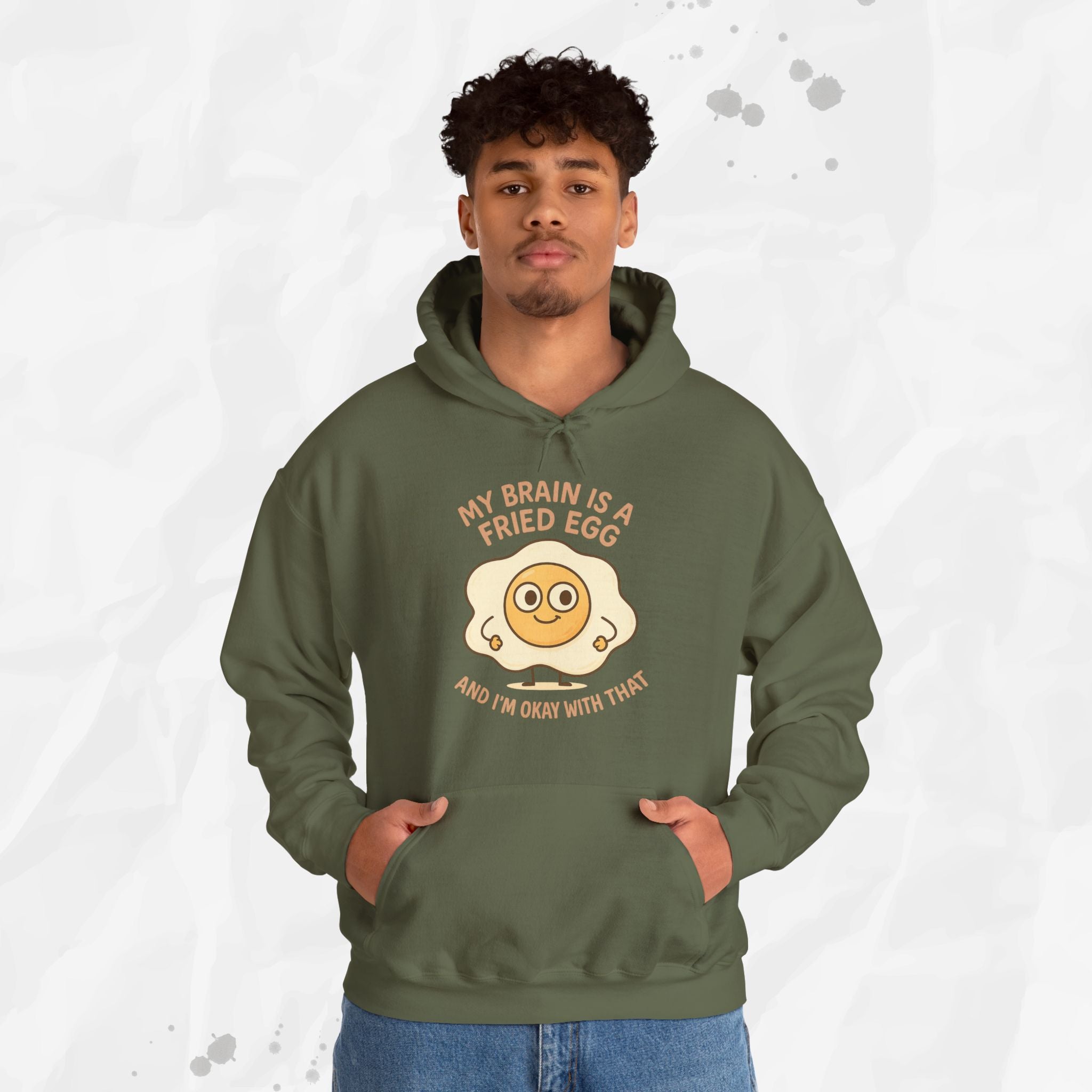 My Brain Is a Fried Egg - Hoodie