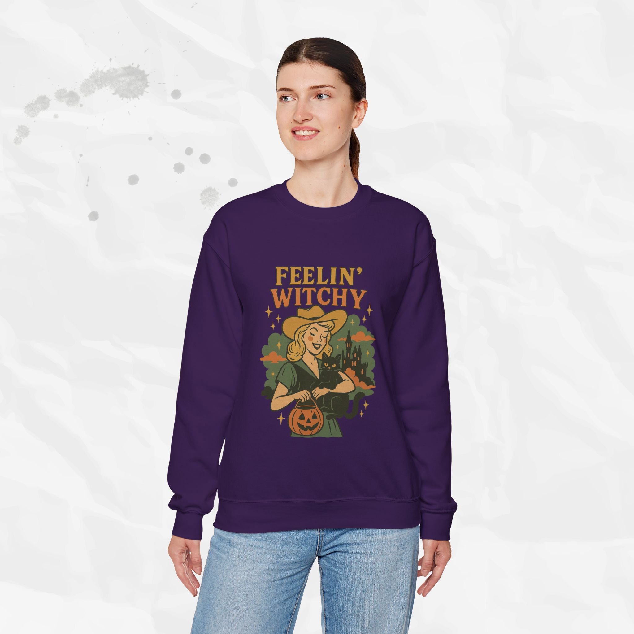 Feelin' Witchy - Crewneck Sweatshirt