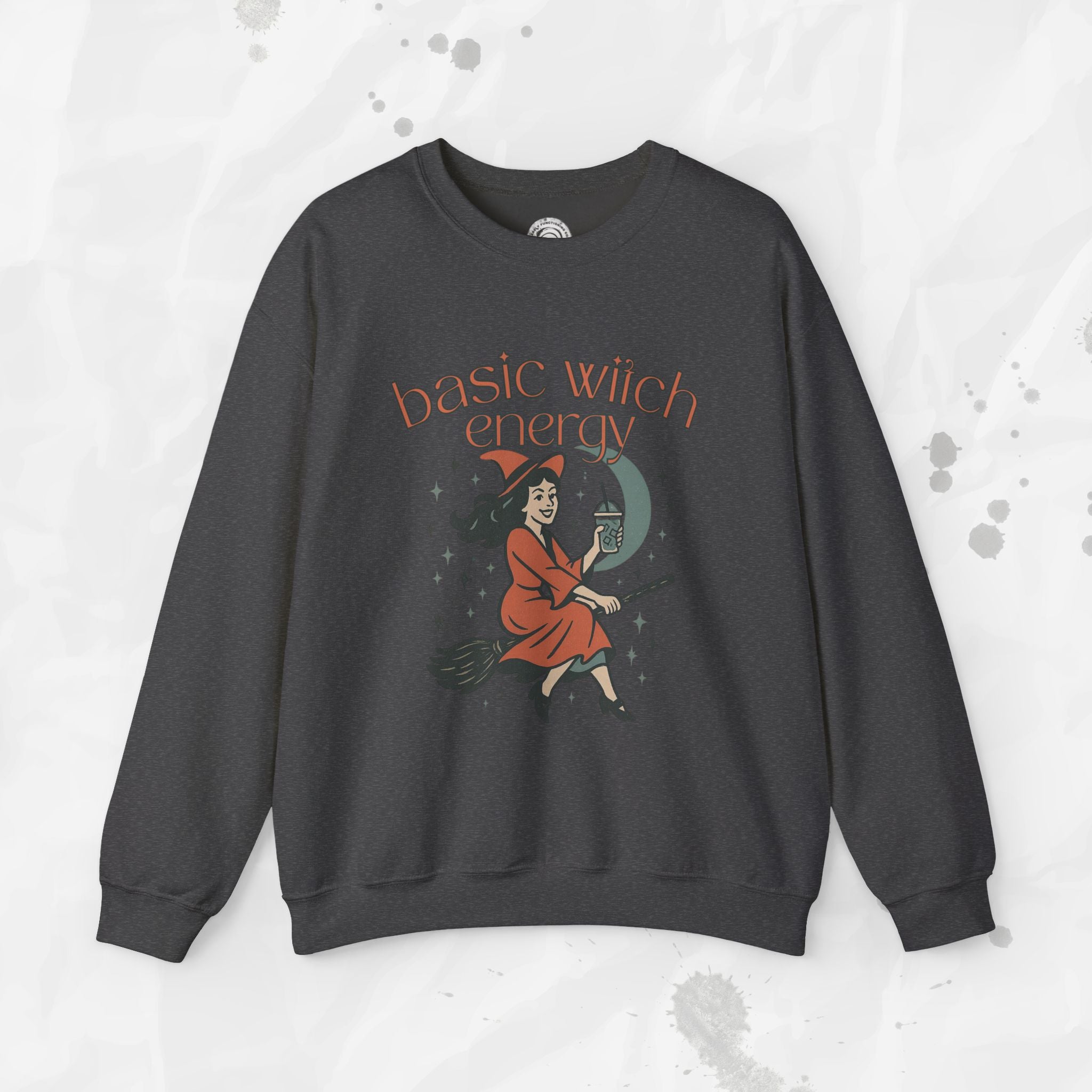 Basic Witch Energy - Crewneck Sweatshirt