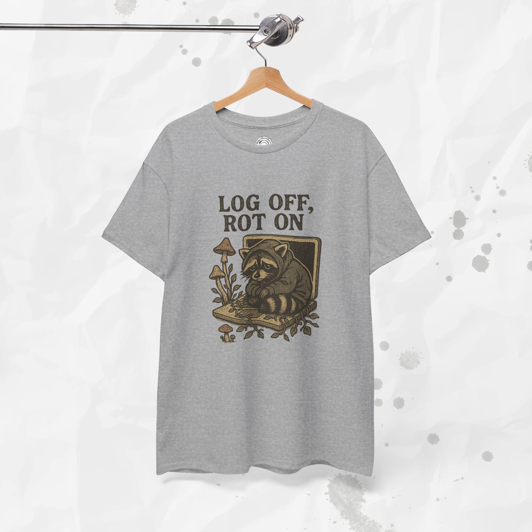 Log Off, Rot On - T-Shirt