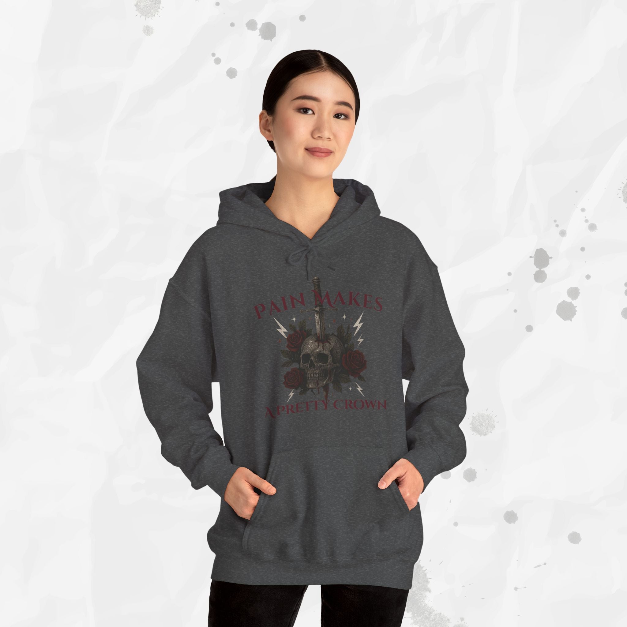 Pain Makes a Pretty Crown - Hoodie