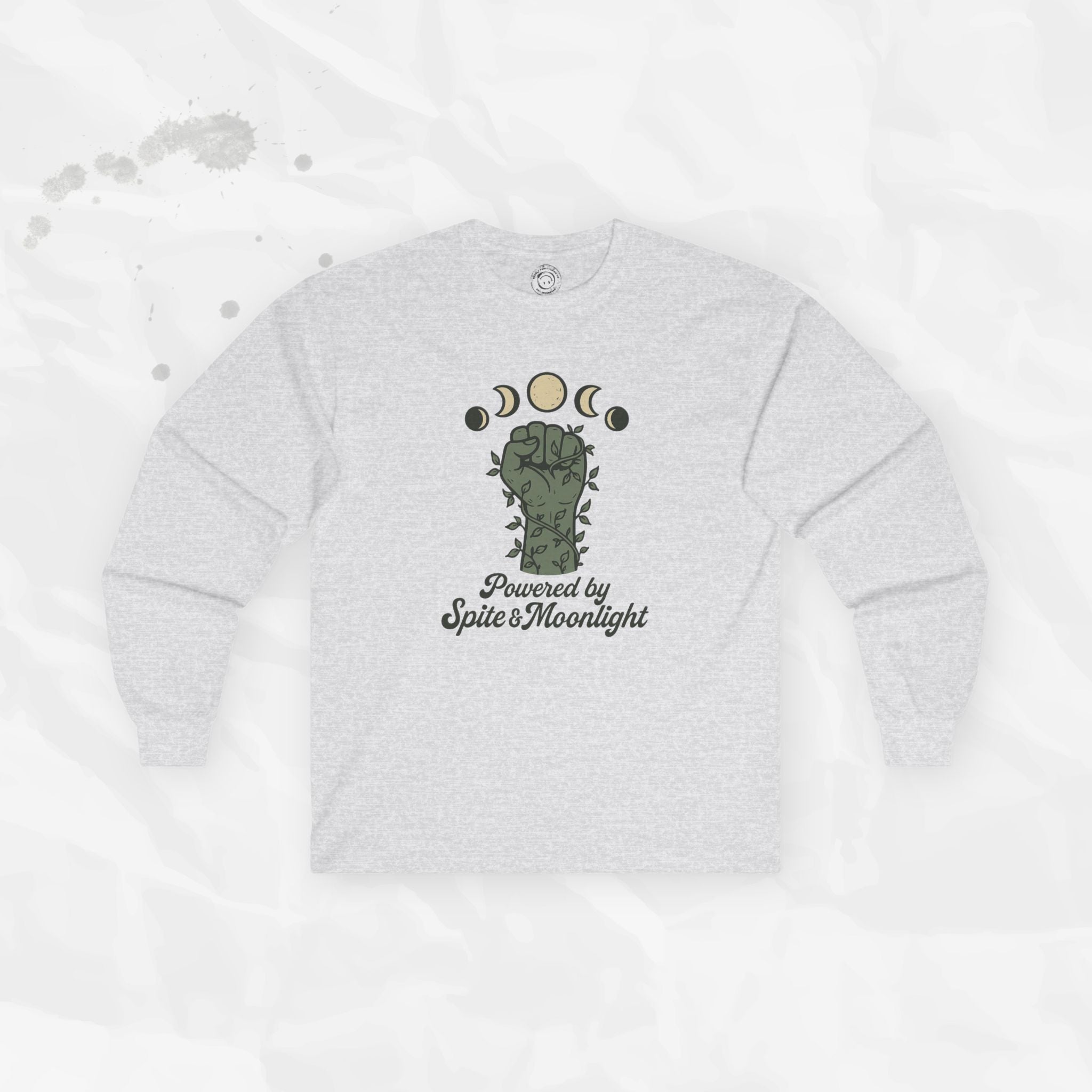 Powered by Spite & Moonlight - Long Sleeve T-Shirt