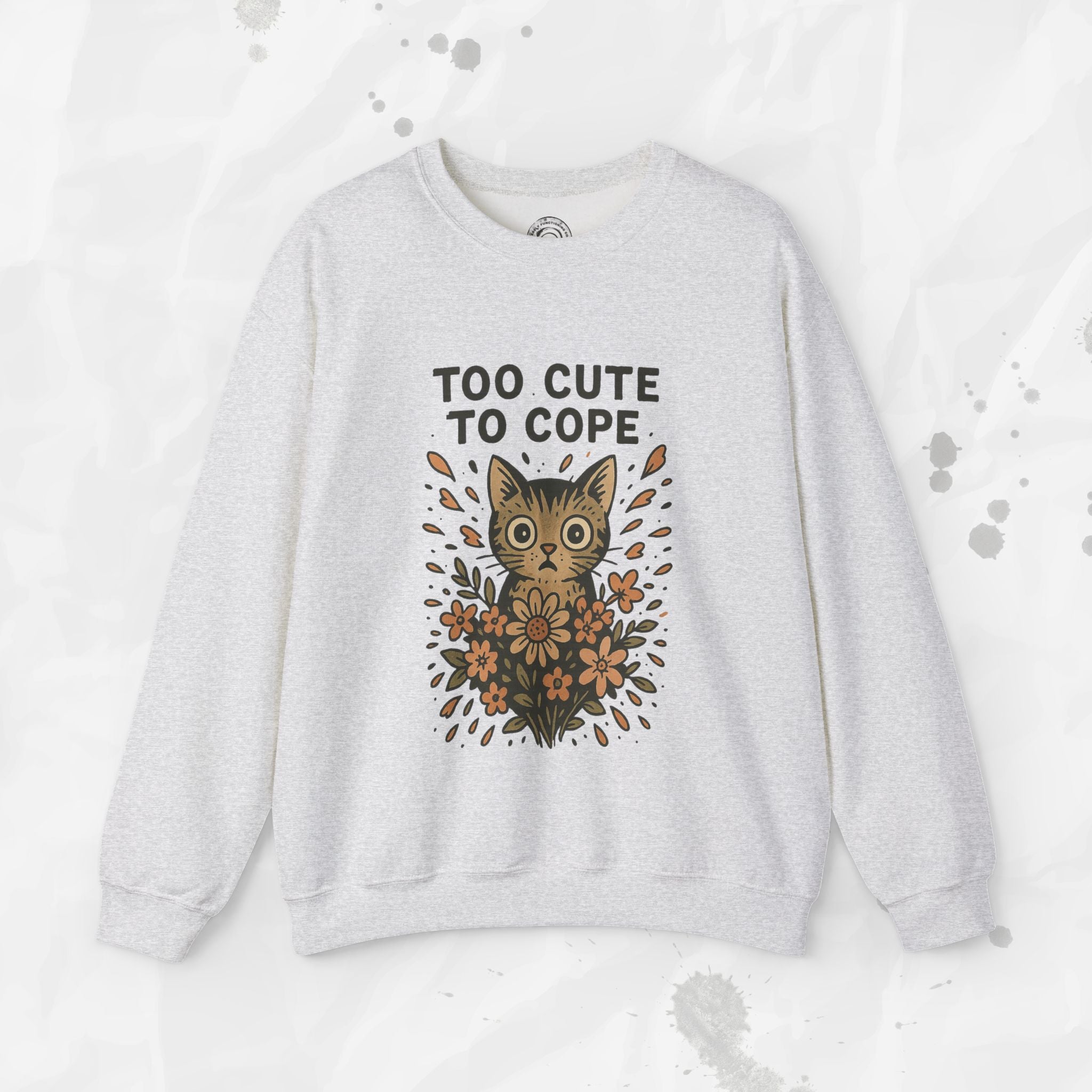 Too Cute to Cope - Crewneck Sweatshirt