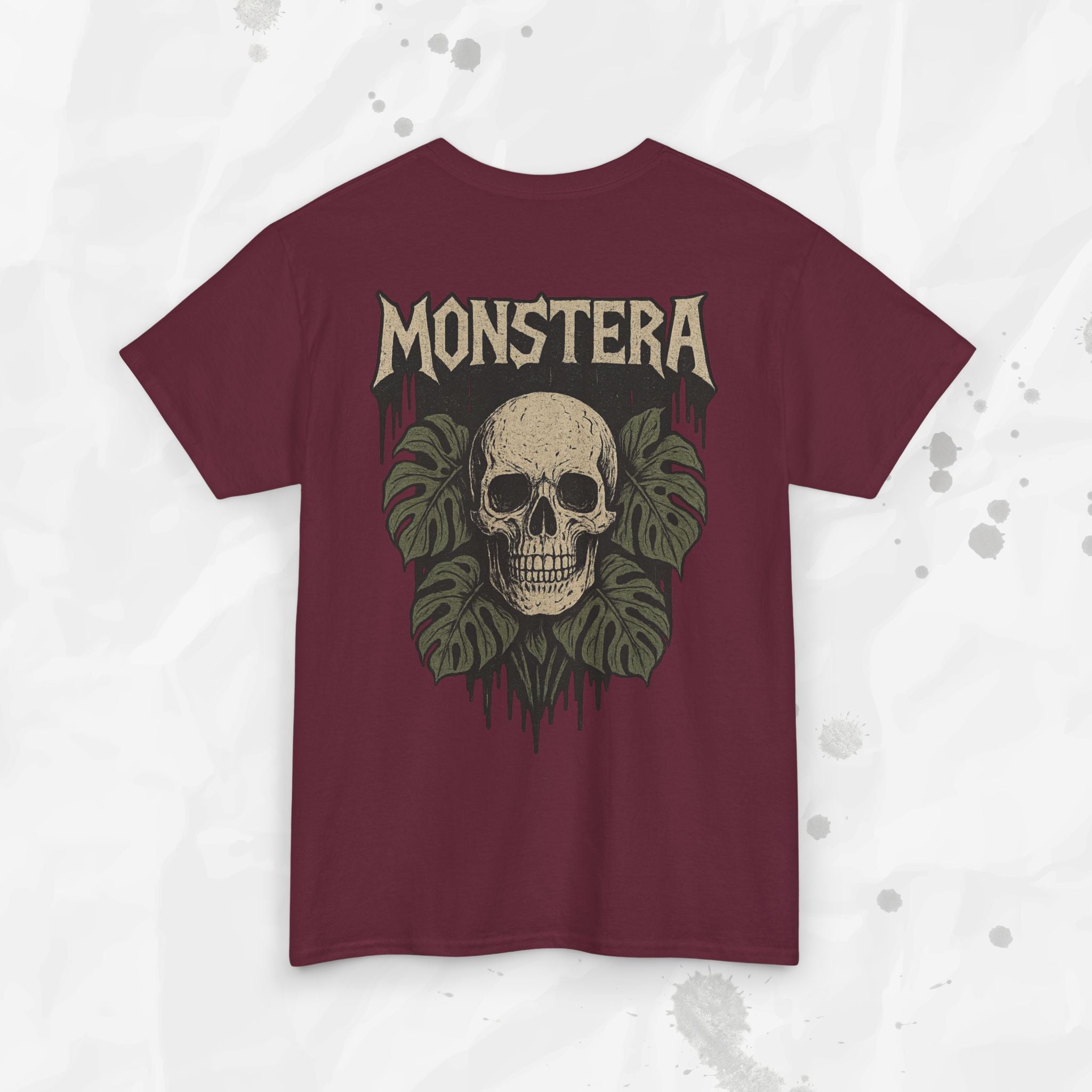 Monstera Skull - T-Shirt