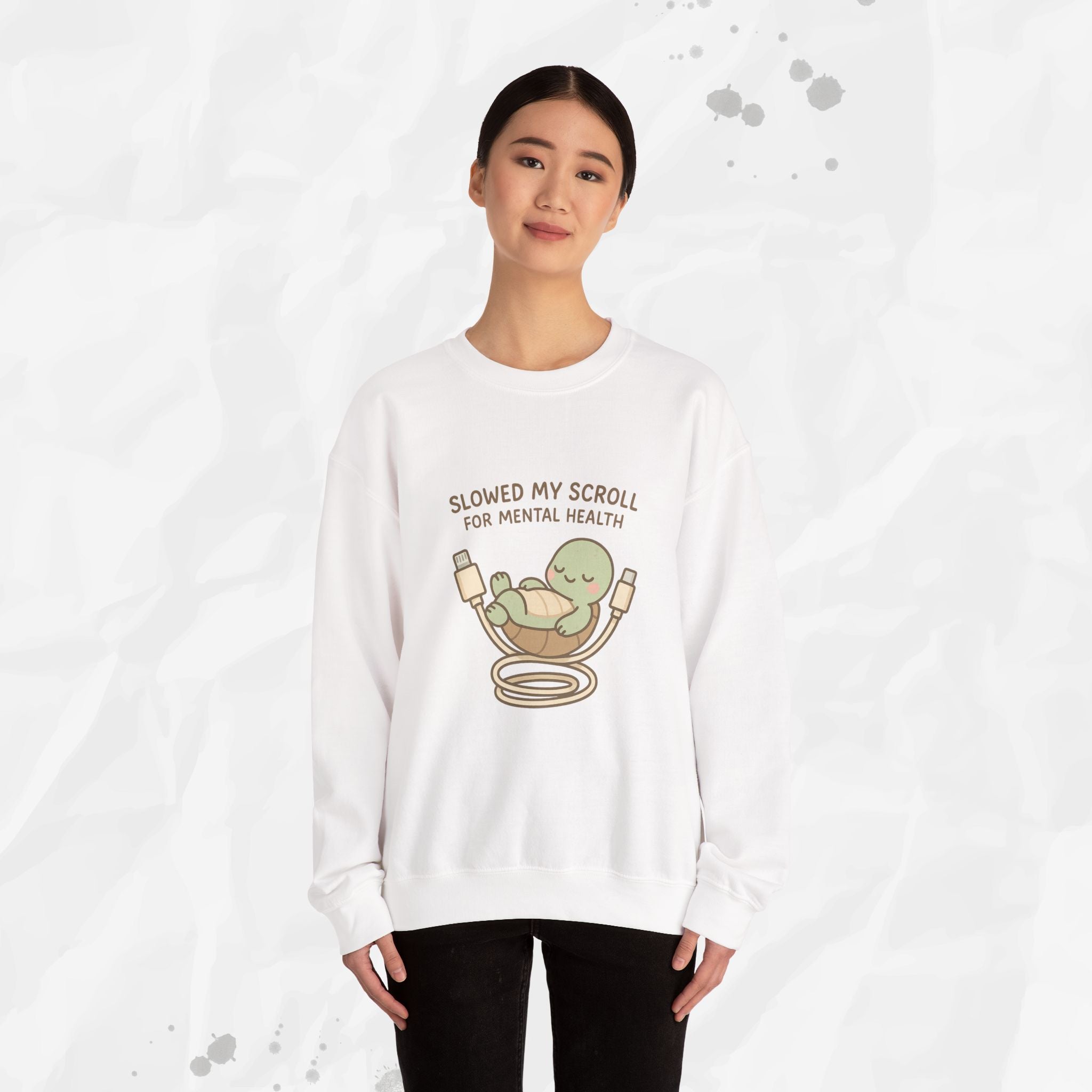 Slowed My Scroll - Crewneck Sweatshirt
