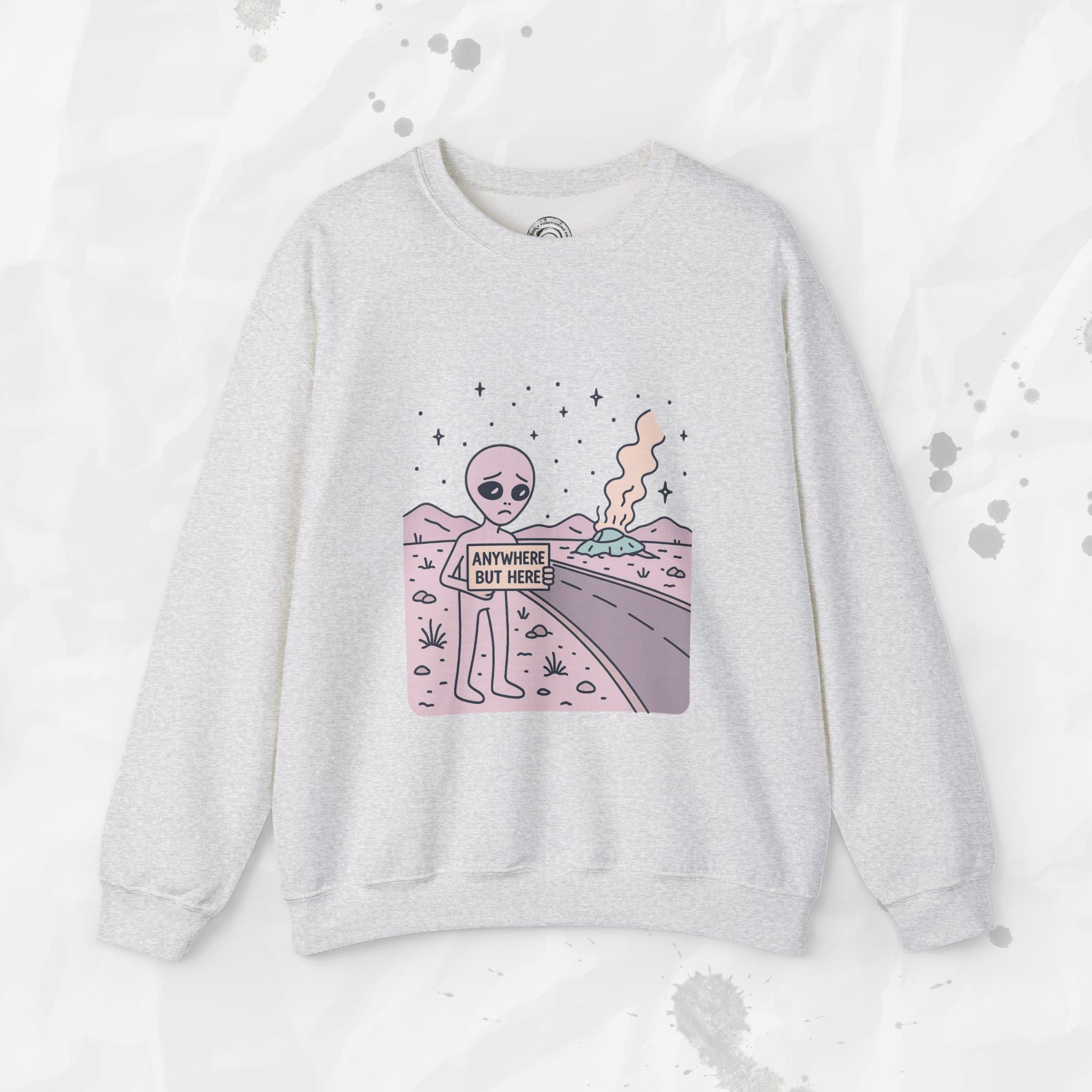 Anywhere But Here - Crewneck Sweatshirt