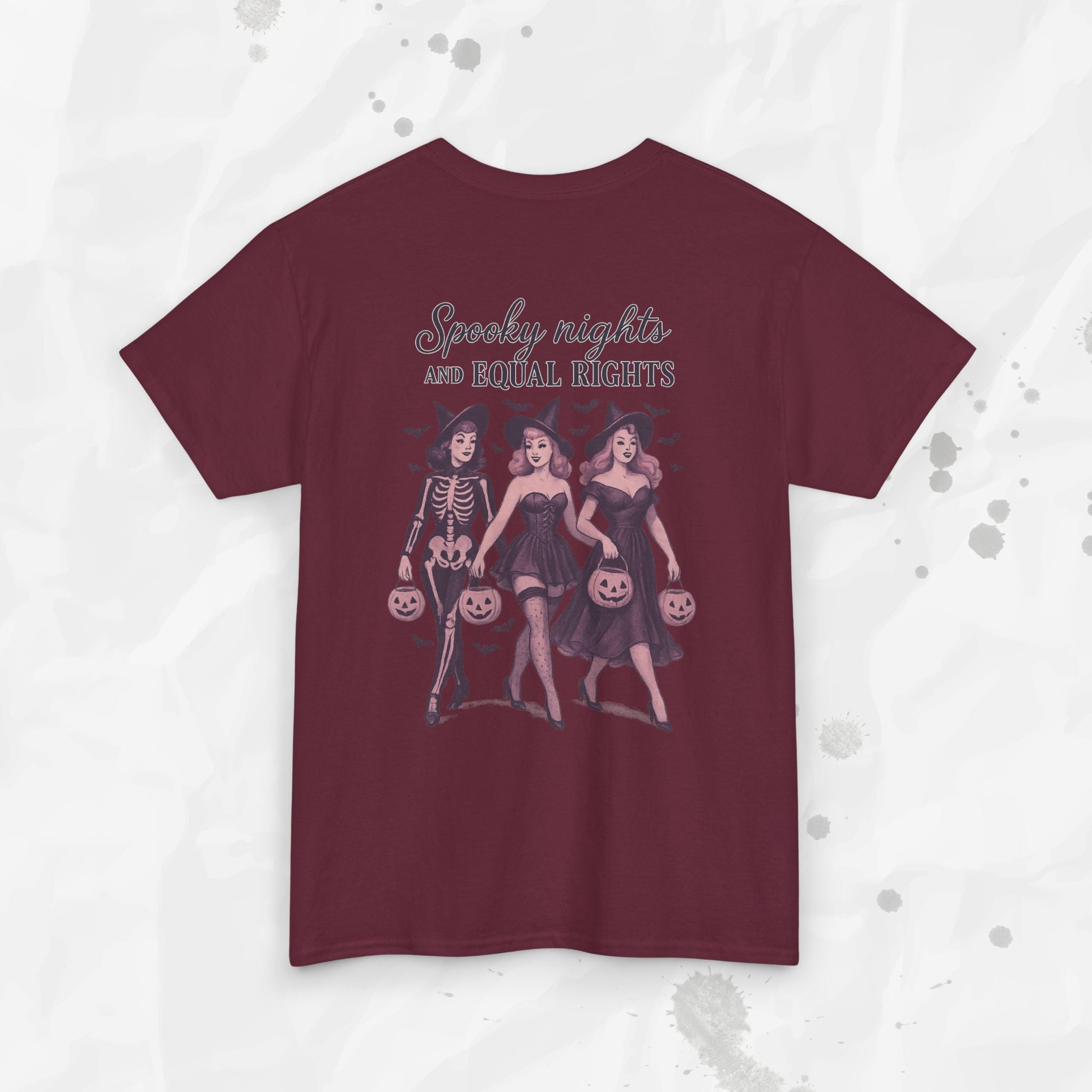 Spooky Nights and Equal Rights - T-Shirt