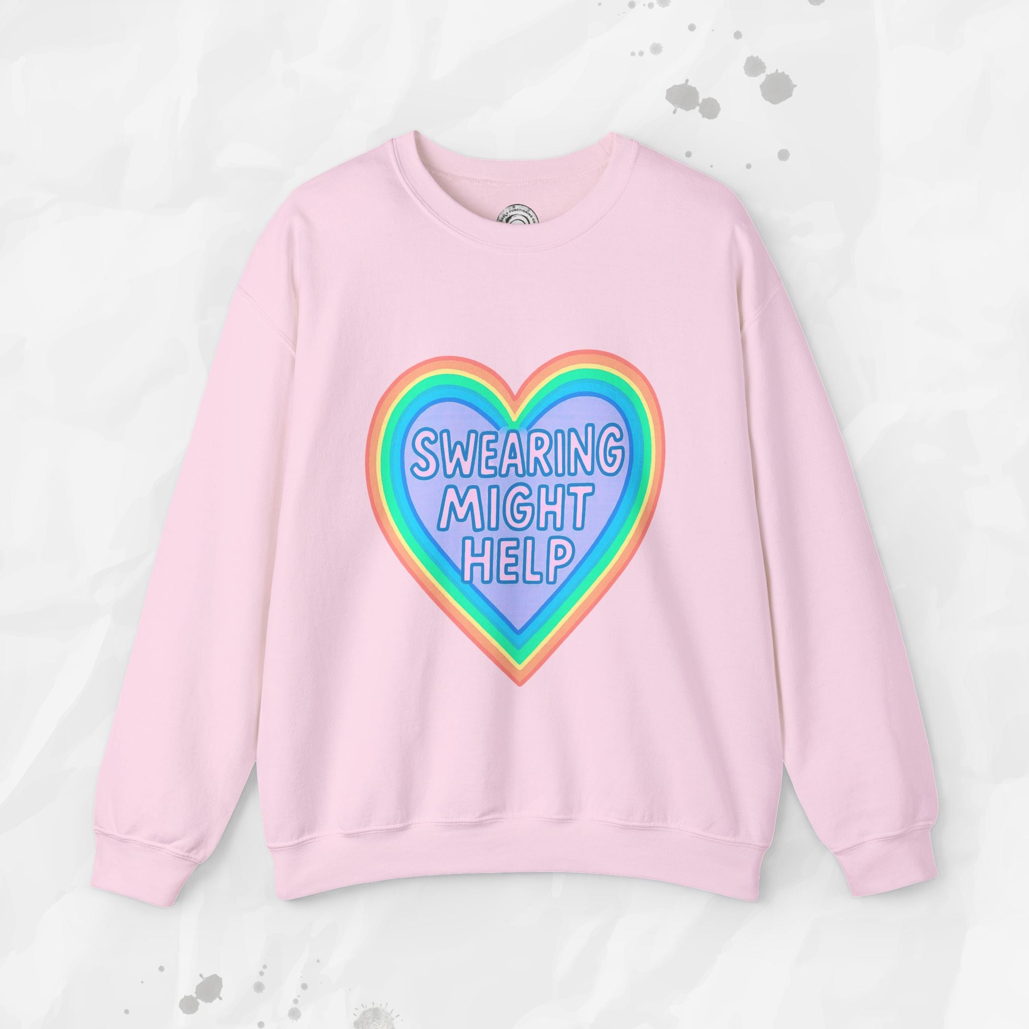 Swearing Might Help – Crewneck Sweatshirt