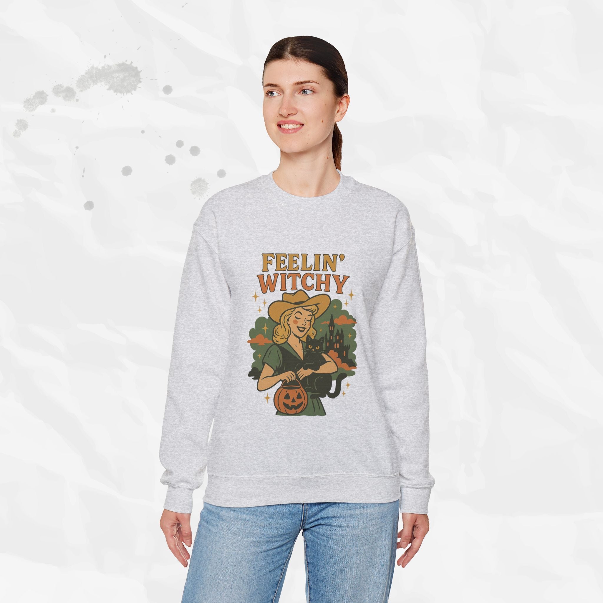 Feelin' Witchy - Crewneck Sweatshirt