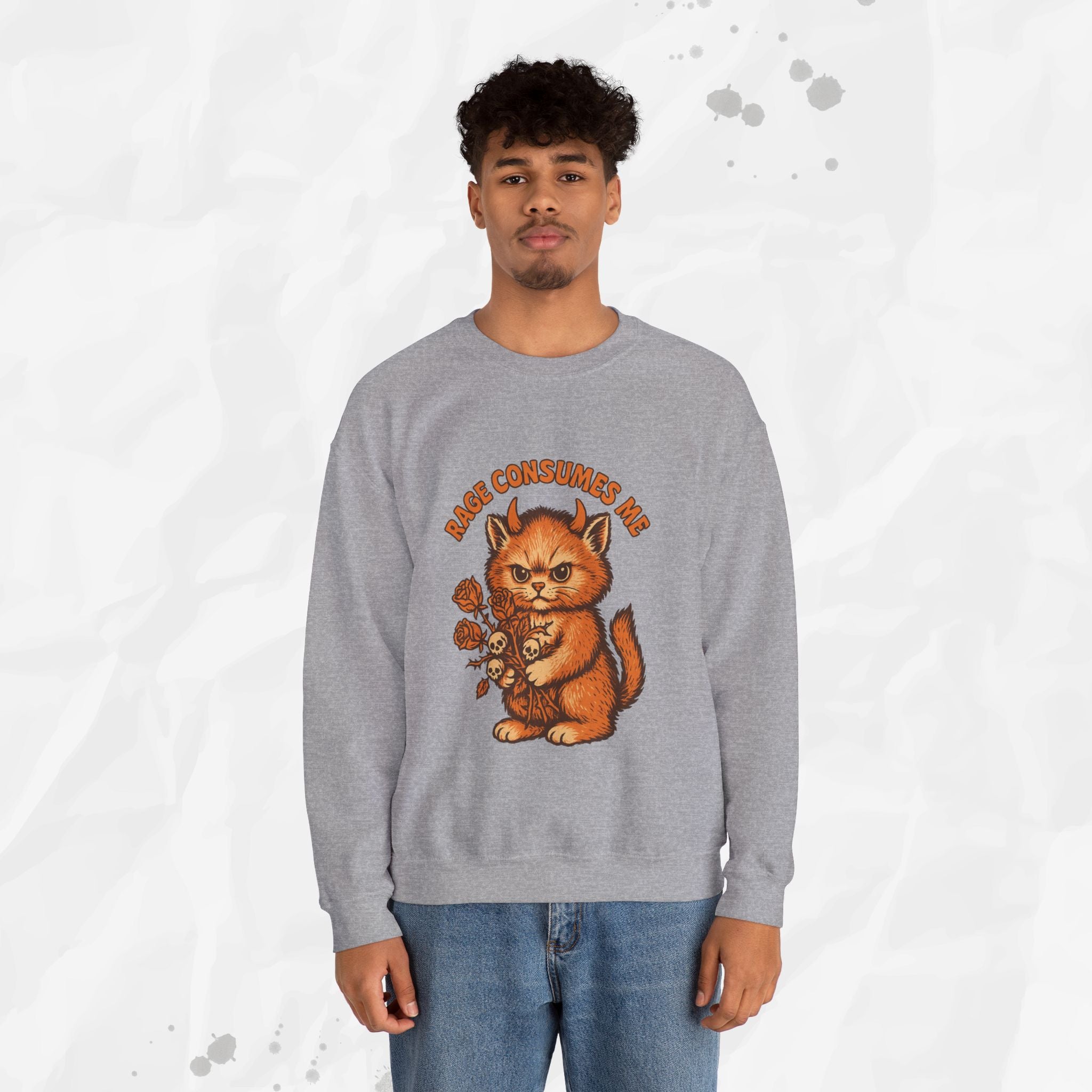 Rage Consumes Me - Crewneck Sweatshirt