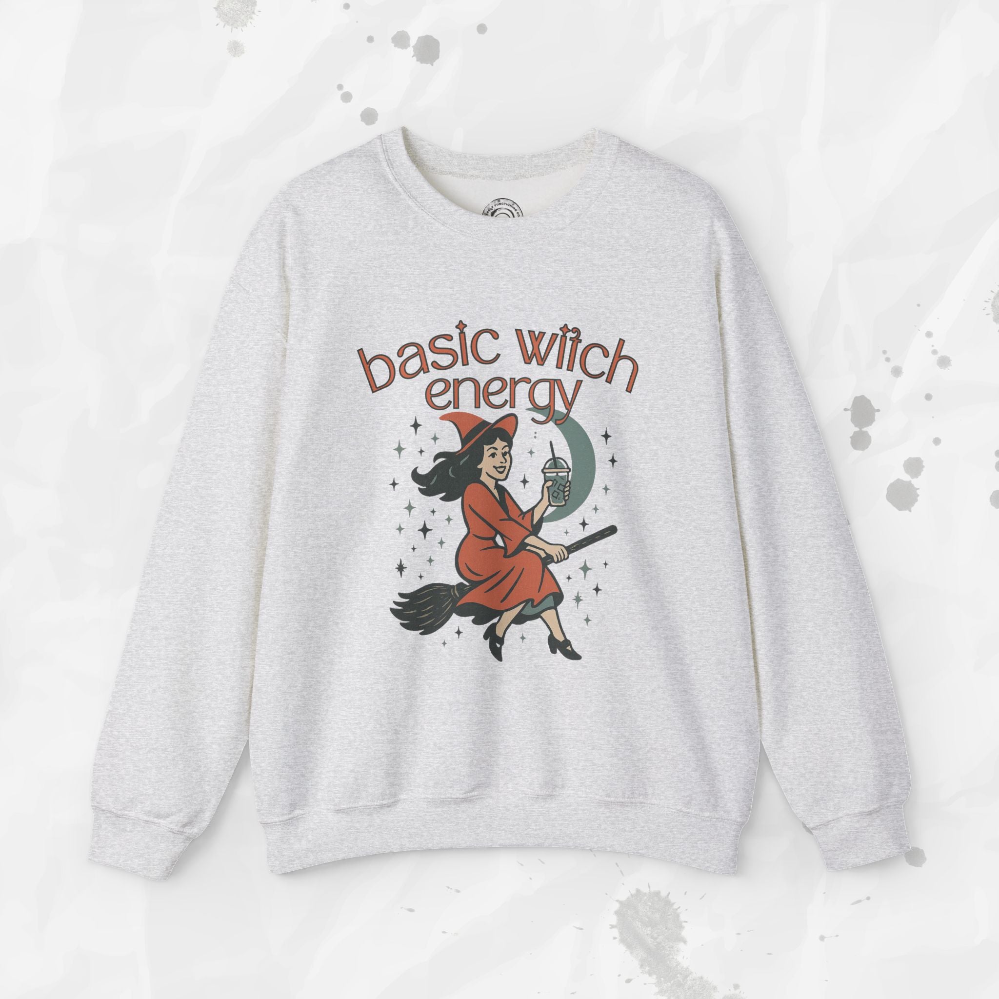 Basic Witch Energy - Crewneck Sweatshirt
