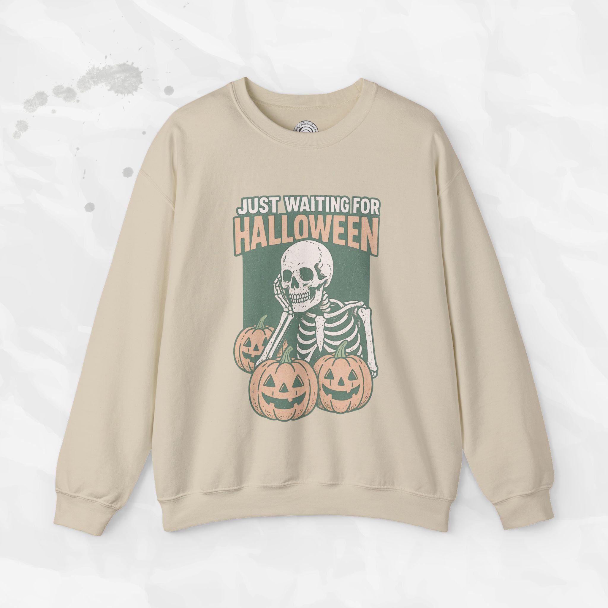Just Waiting For Halloween - Crewneck Sweatshirt
