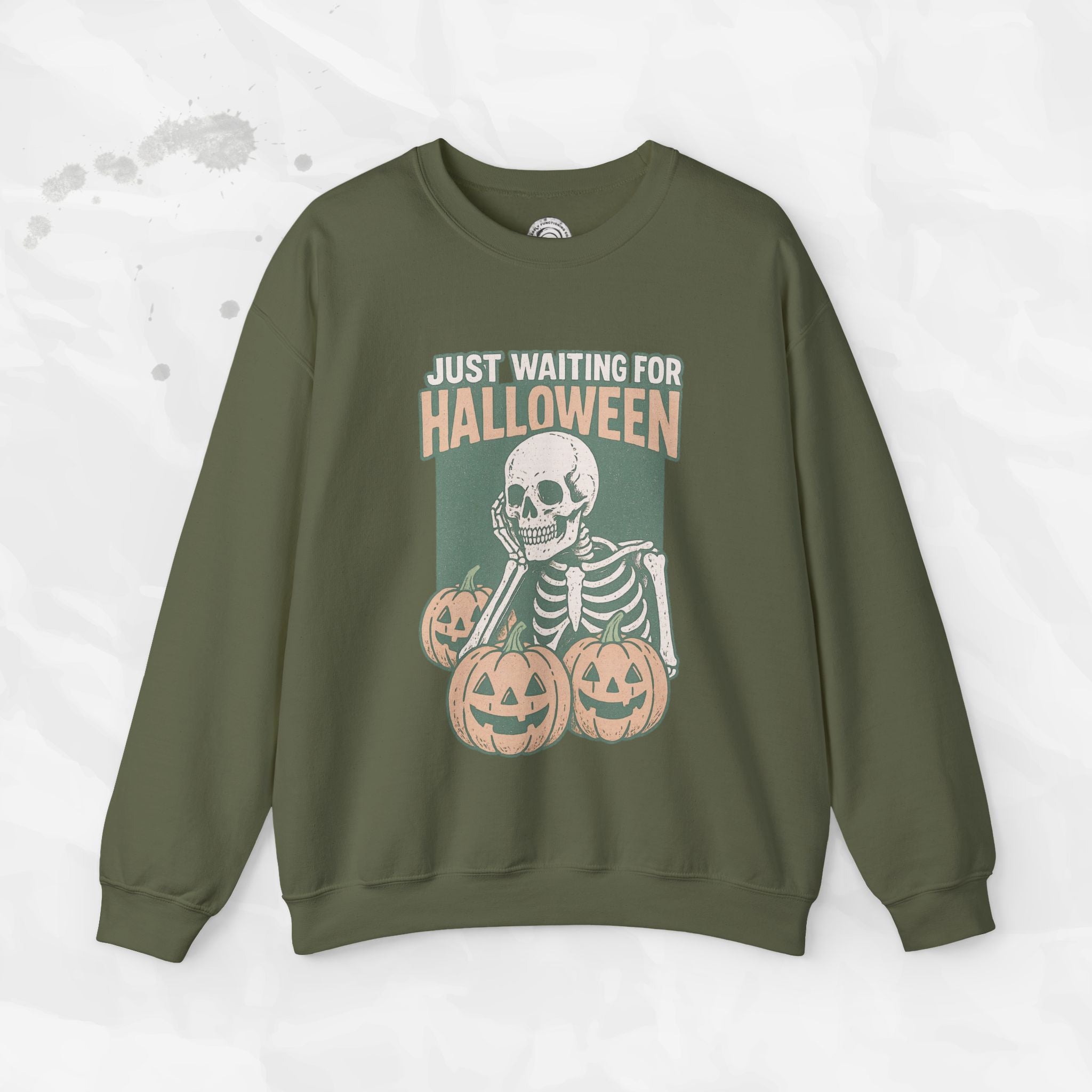 Just Waiting For Halloween - Crewneck Sweatshirt