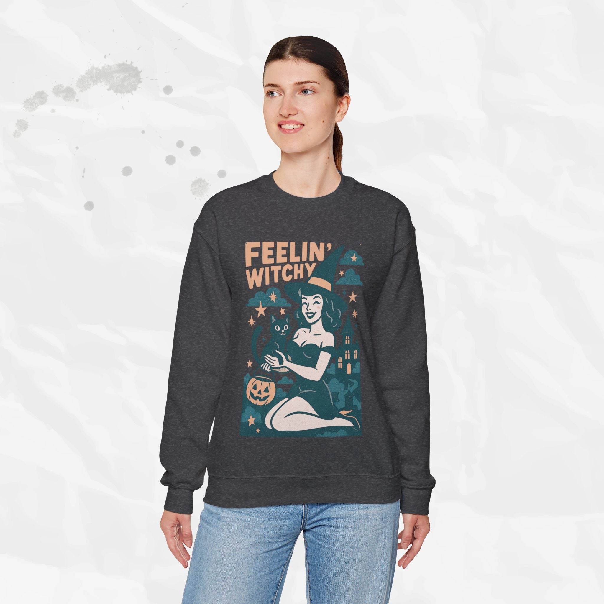 Feelin' Witchy - Crewneck Sweatshirt