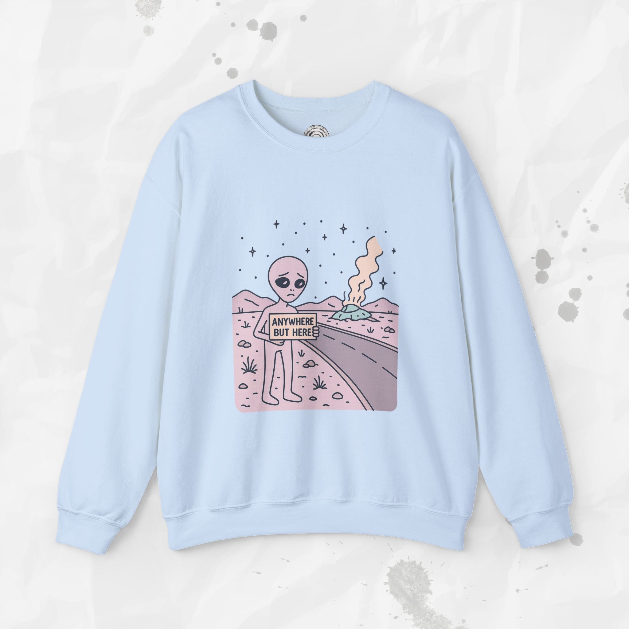 Anywhere But Here - Crewneck Sweatshirt