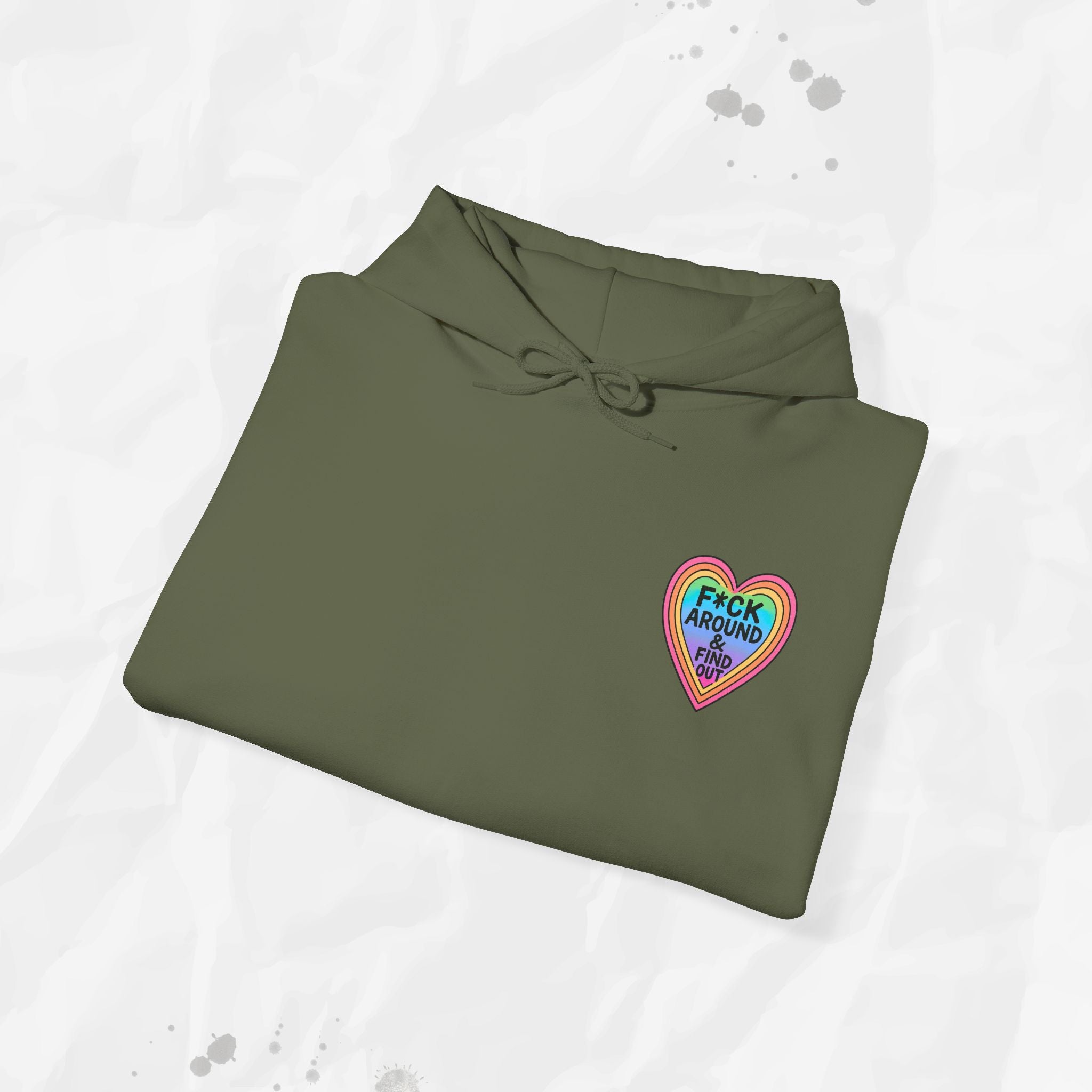 F*ck Around & Find Out – Hoodie (Pocket Print)