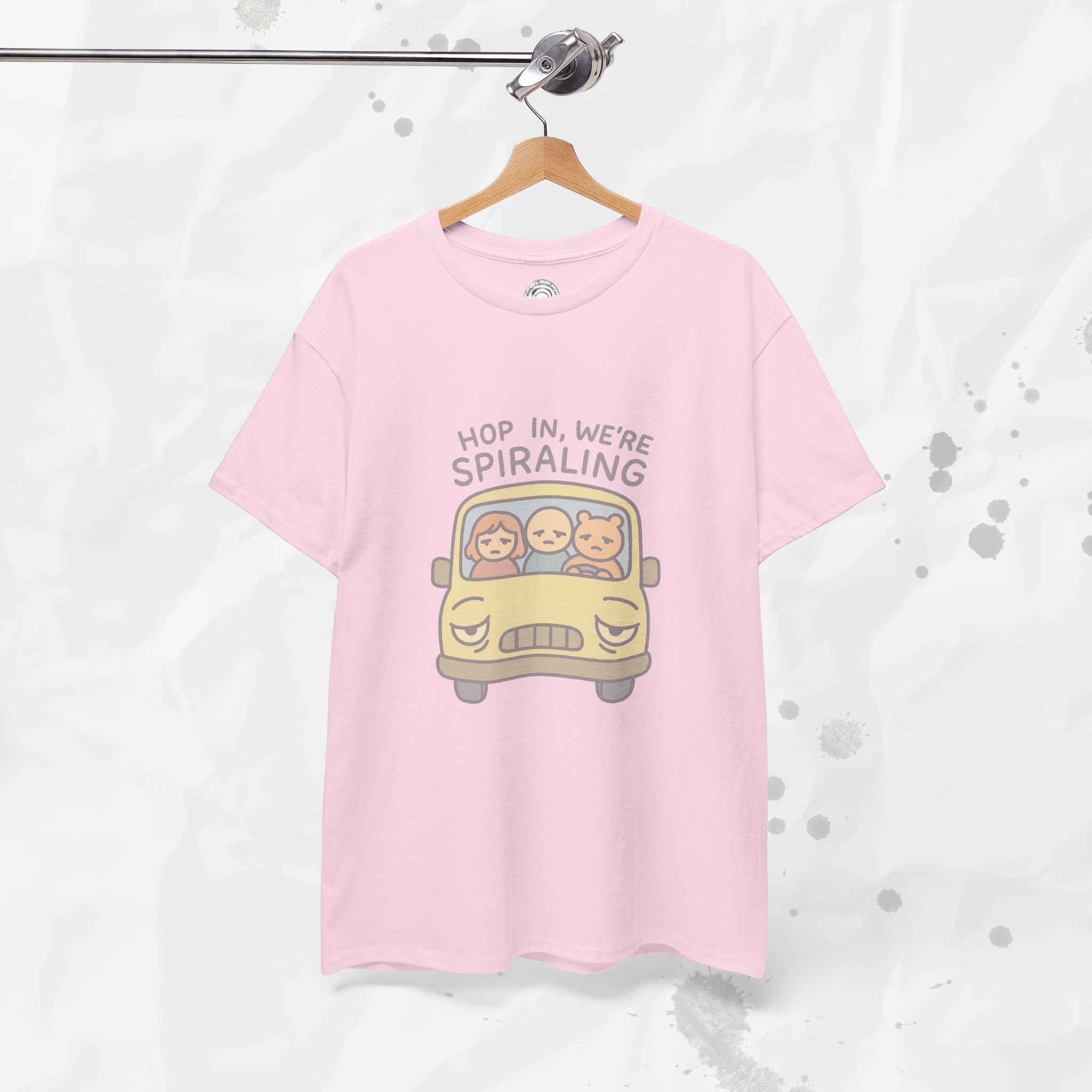 Hop In We're Spiraling - T-Shirt