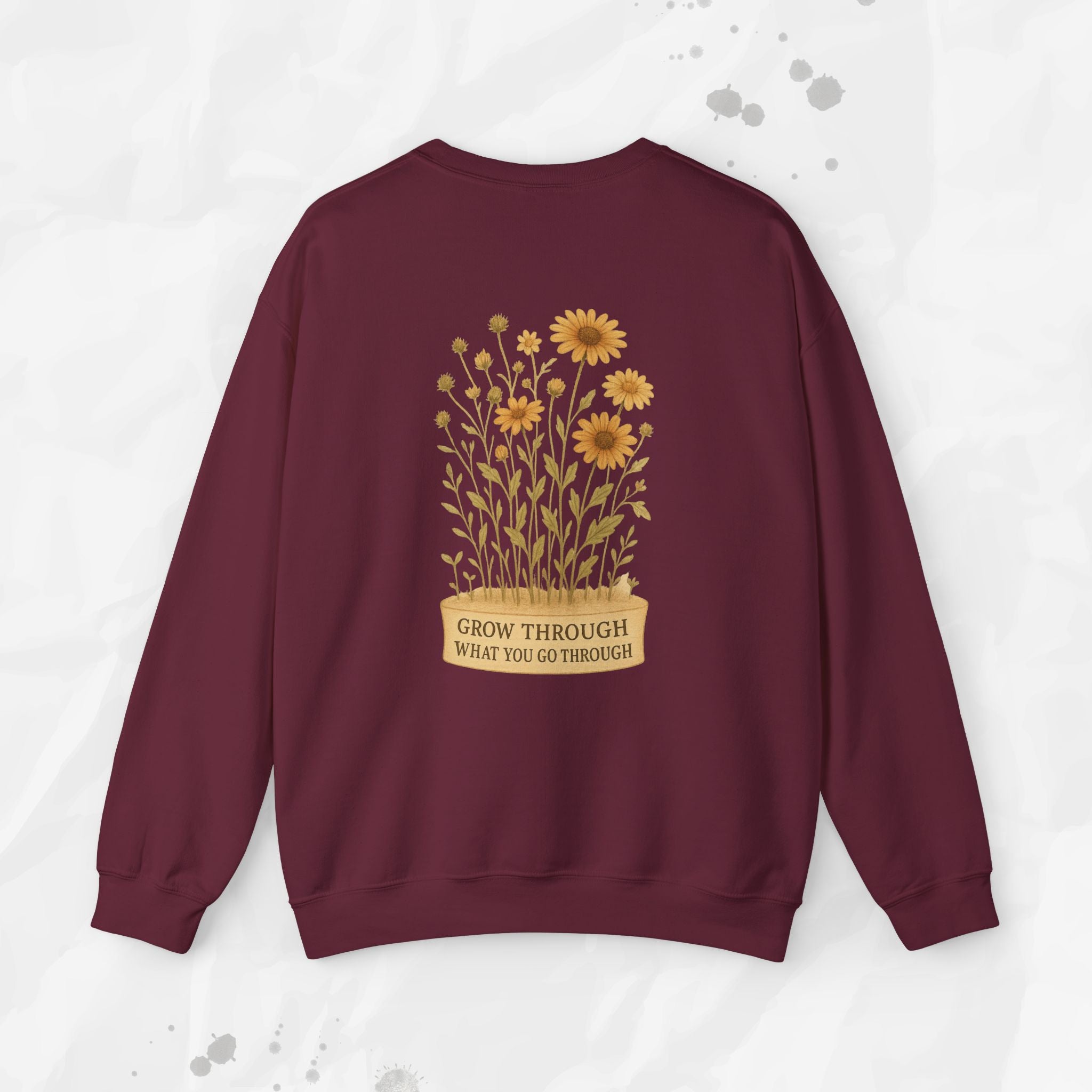 Grow Through What You Go Through - Crewneck Sweatshirt