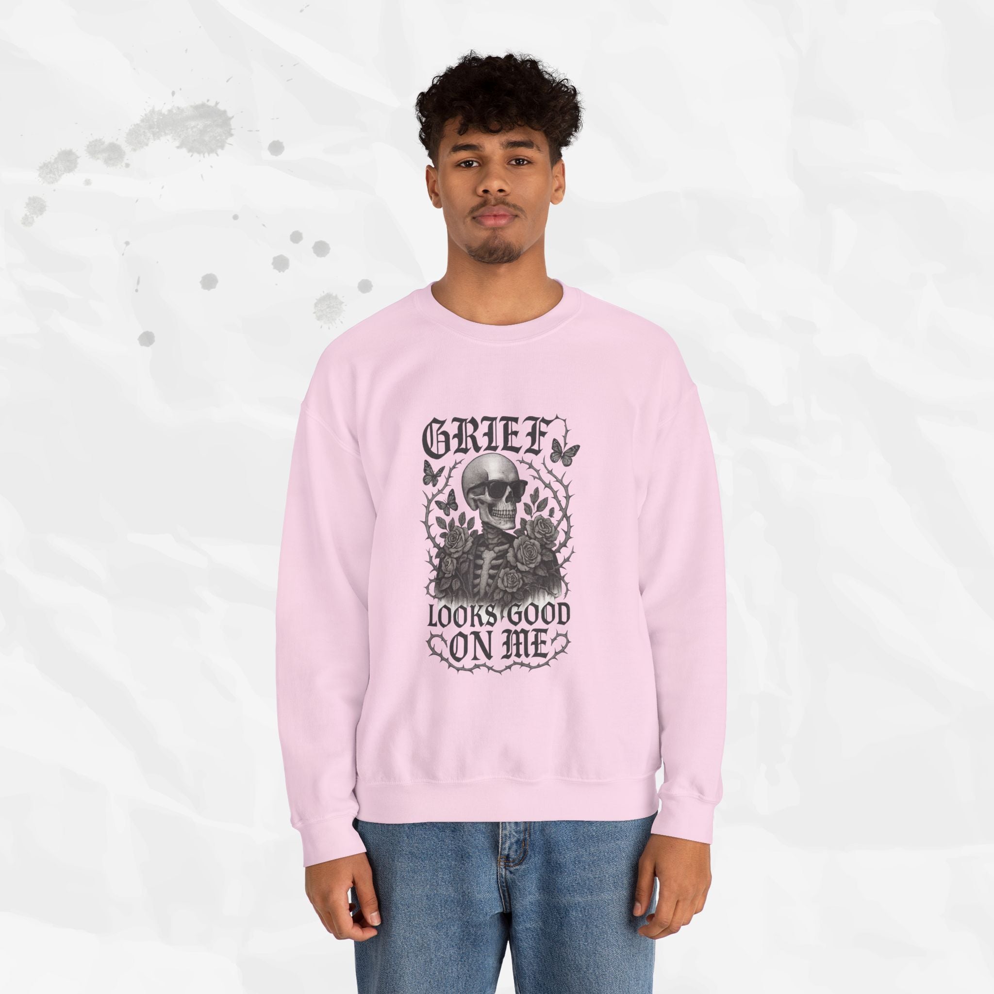 Grief Looks Good on Me - Crewneck Sweatshirt
