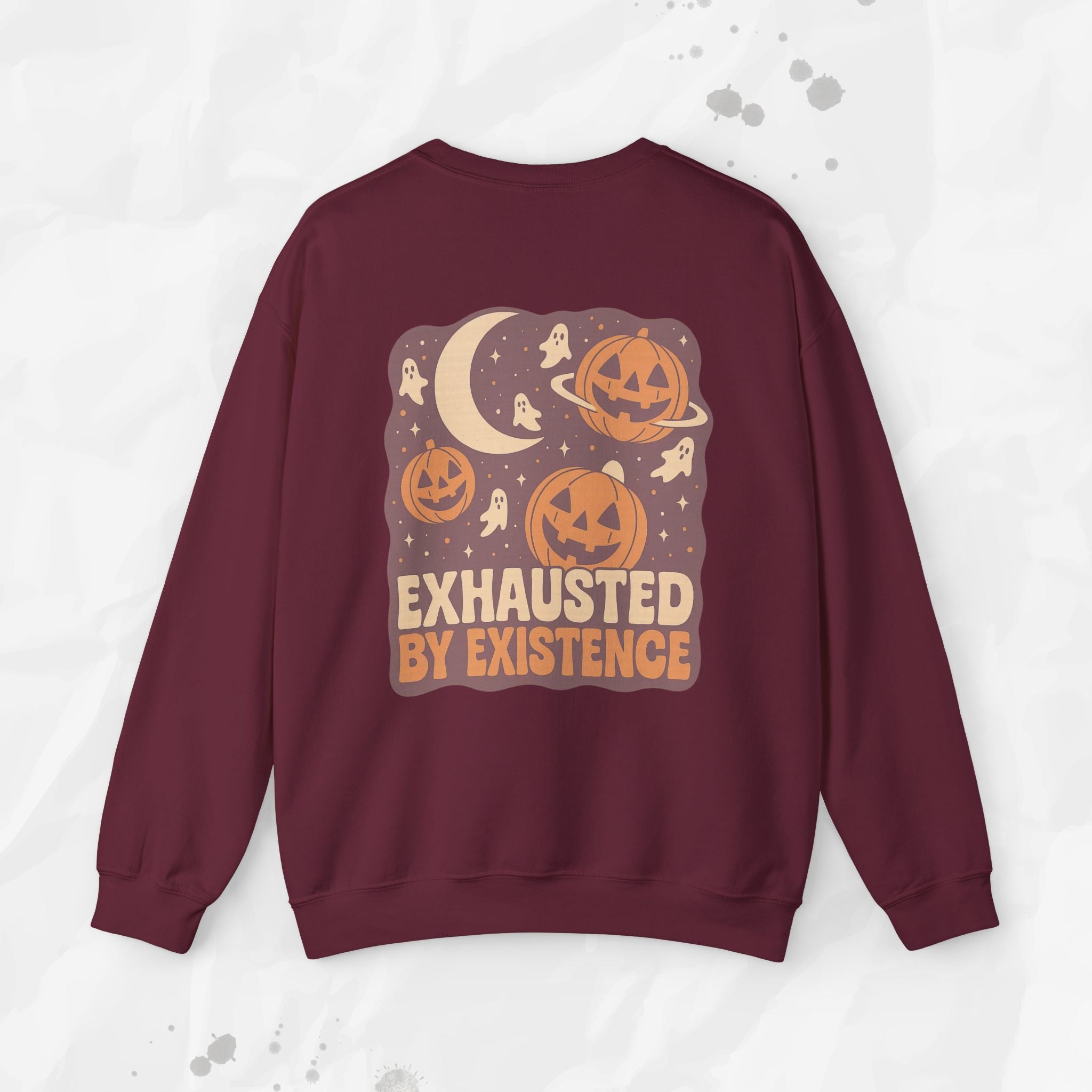 Exhausted by Existence - Crewneck Sweatshirt