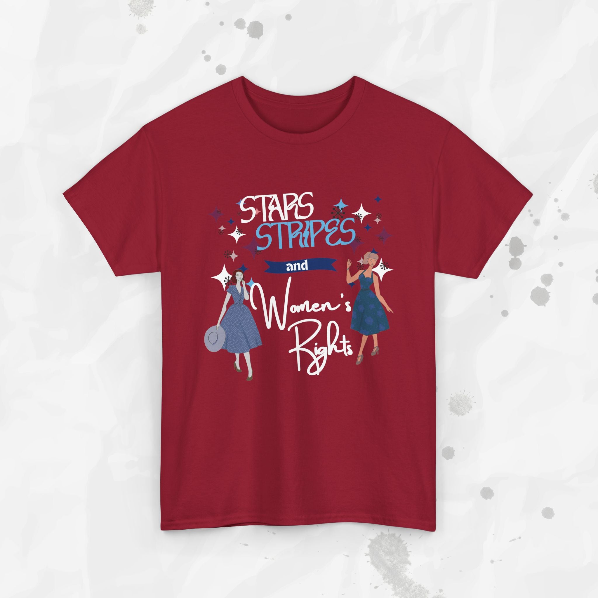 Stars, Stripes, & Womens Rights - T-Shirt