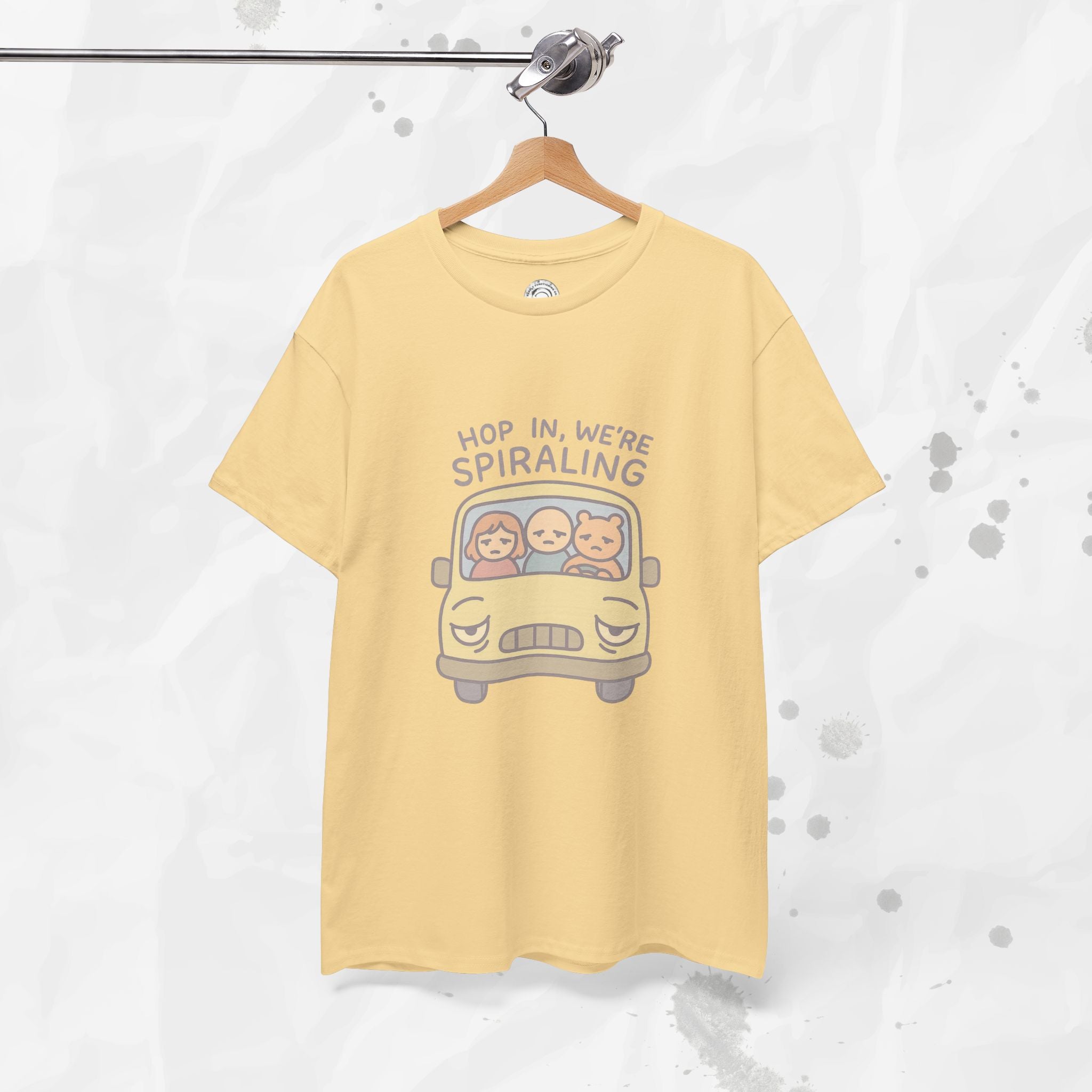 Hop In We're Spiraling - T-Shirt