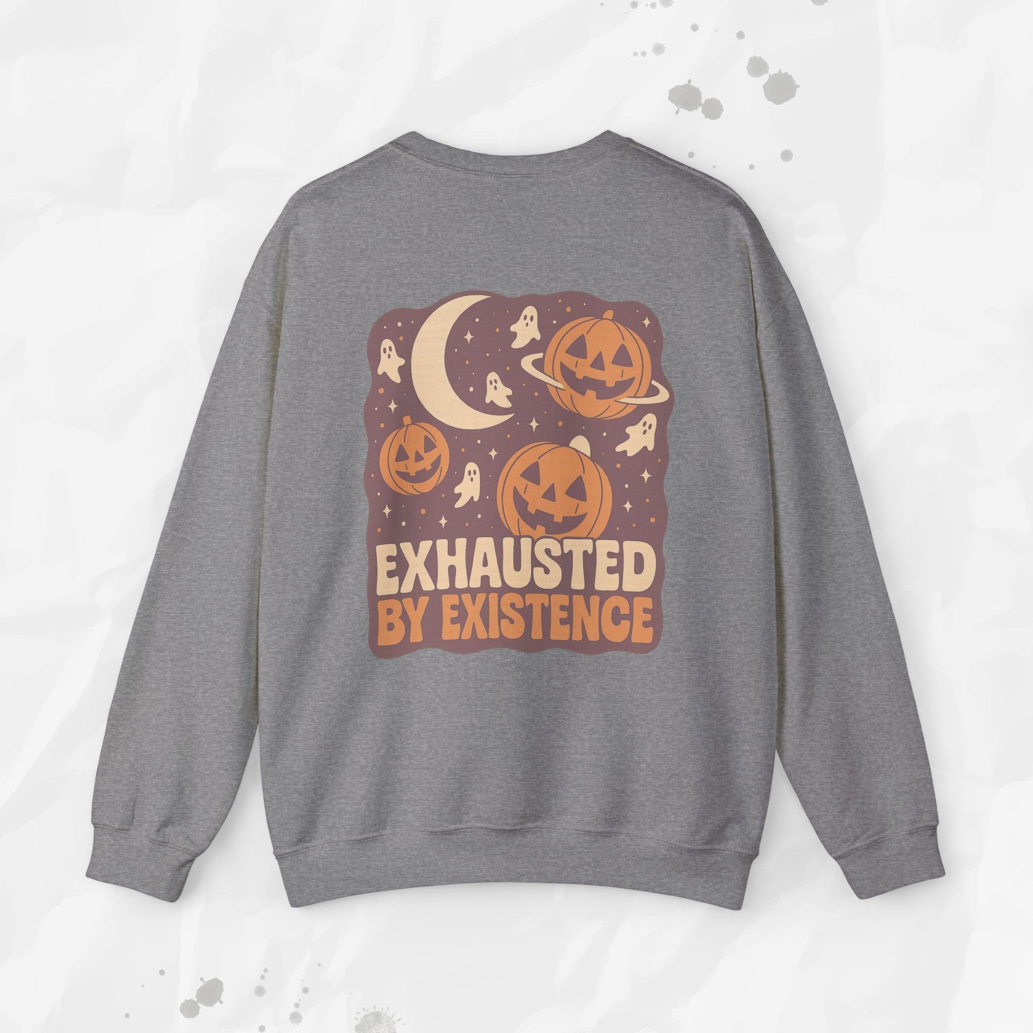 Exhausted by Existence - Crewneck Sweatshirt