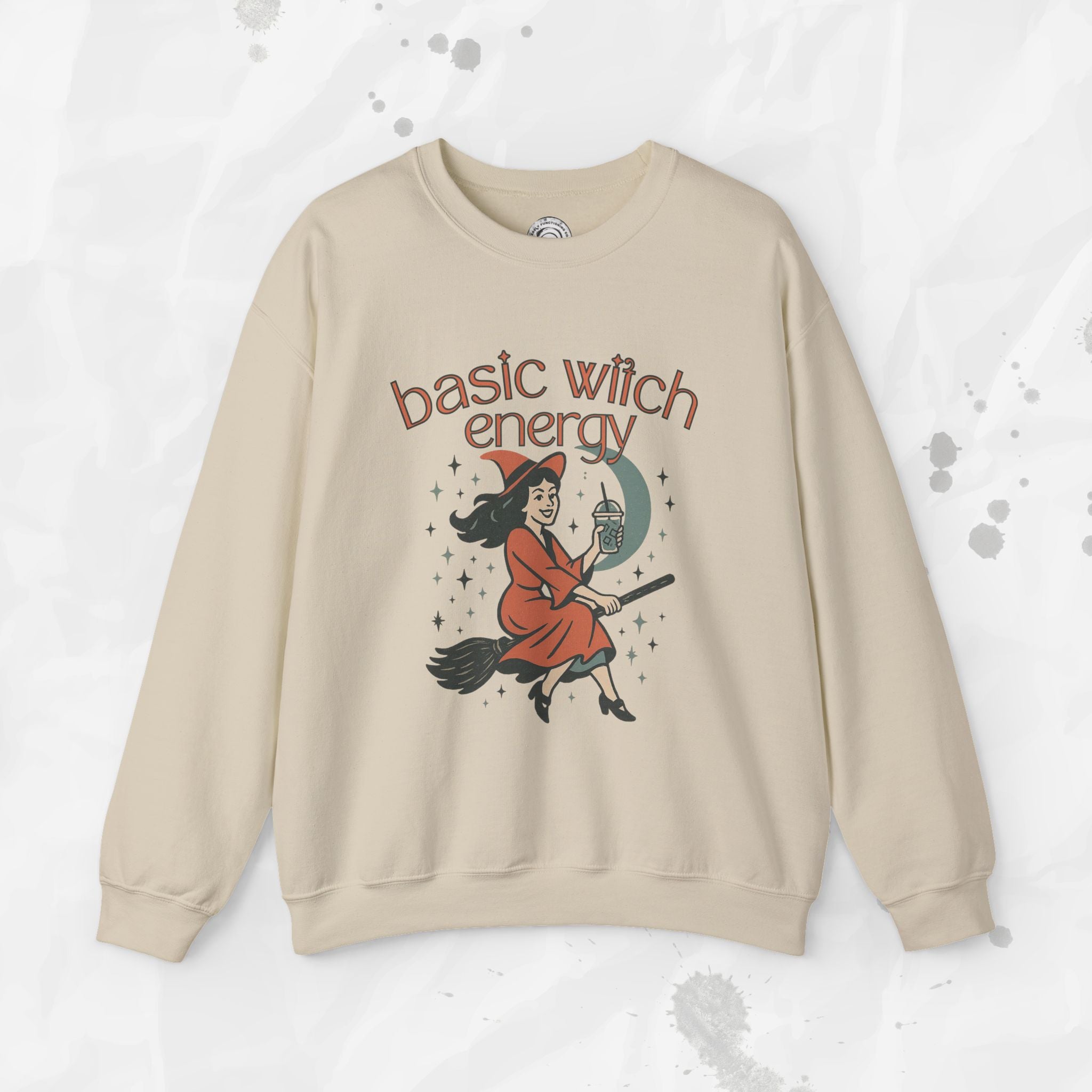 Basic Witch Energy - Crewneck Sweatshirt