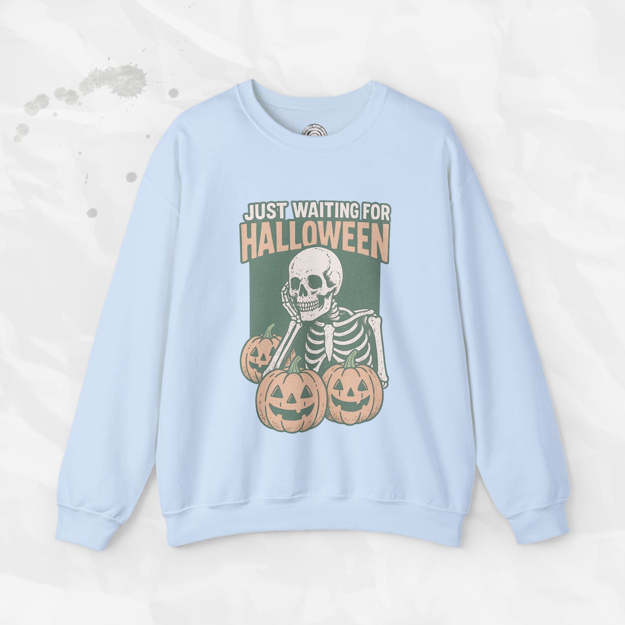 Just Waiting For Halloween - Crewneck Sweatshirt