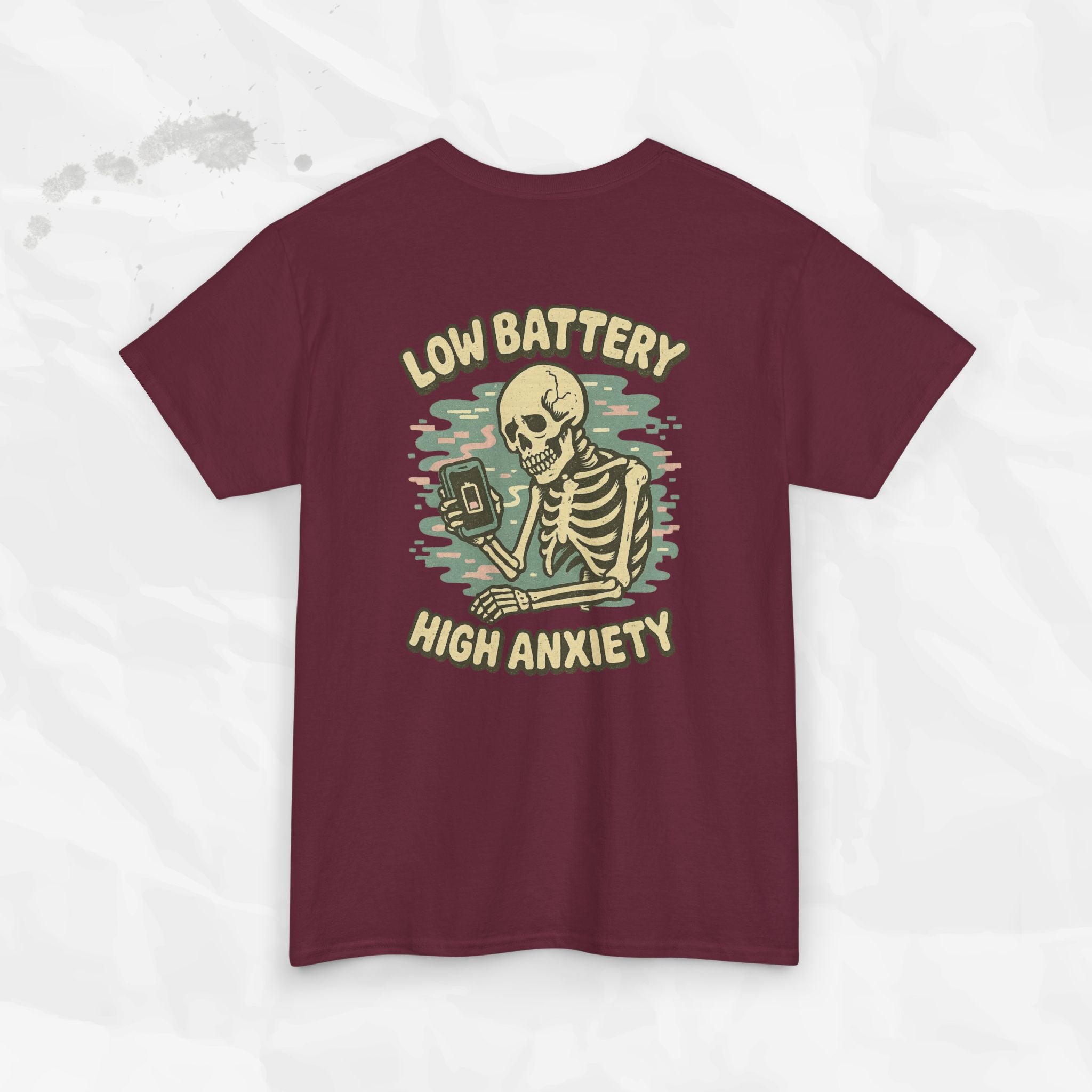 Low Battery High Anxiety - T-Shirt