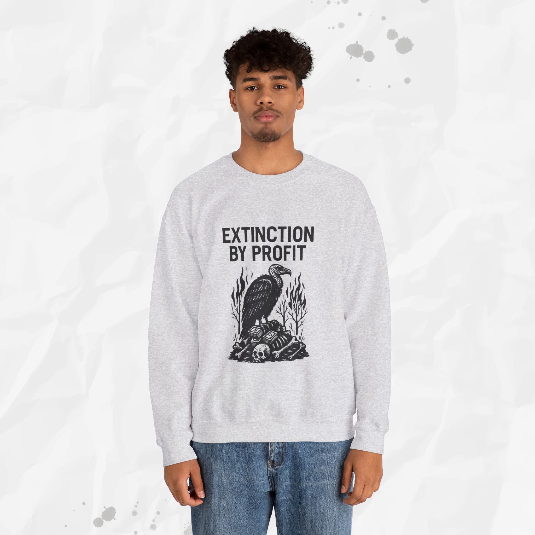 Extinction by Profit - Crewneck Sweatshirt