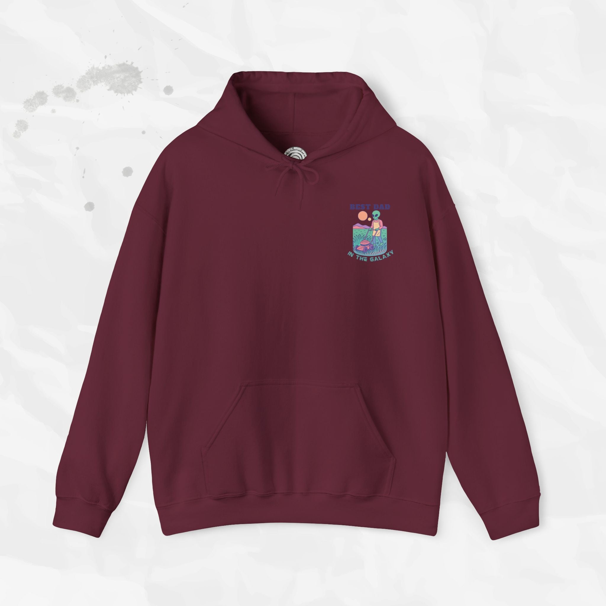 Best Dad in the Galaxy – Hoodie (Pocket Print)