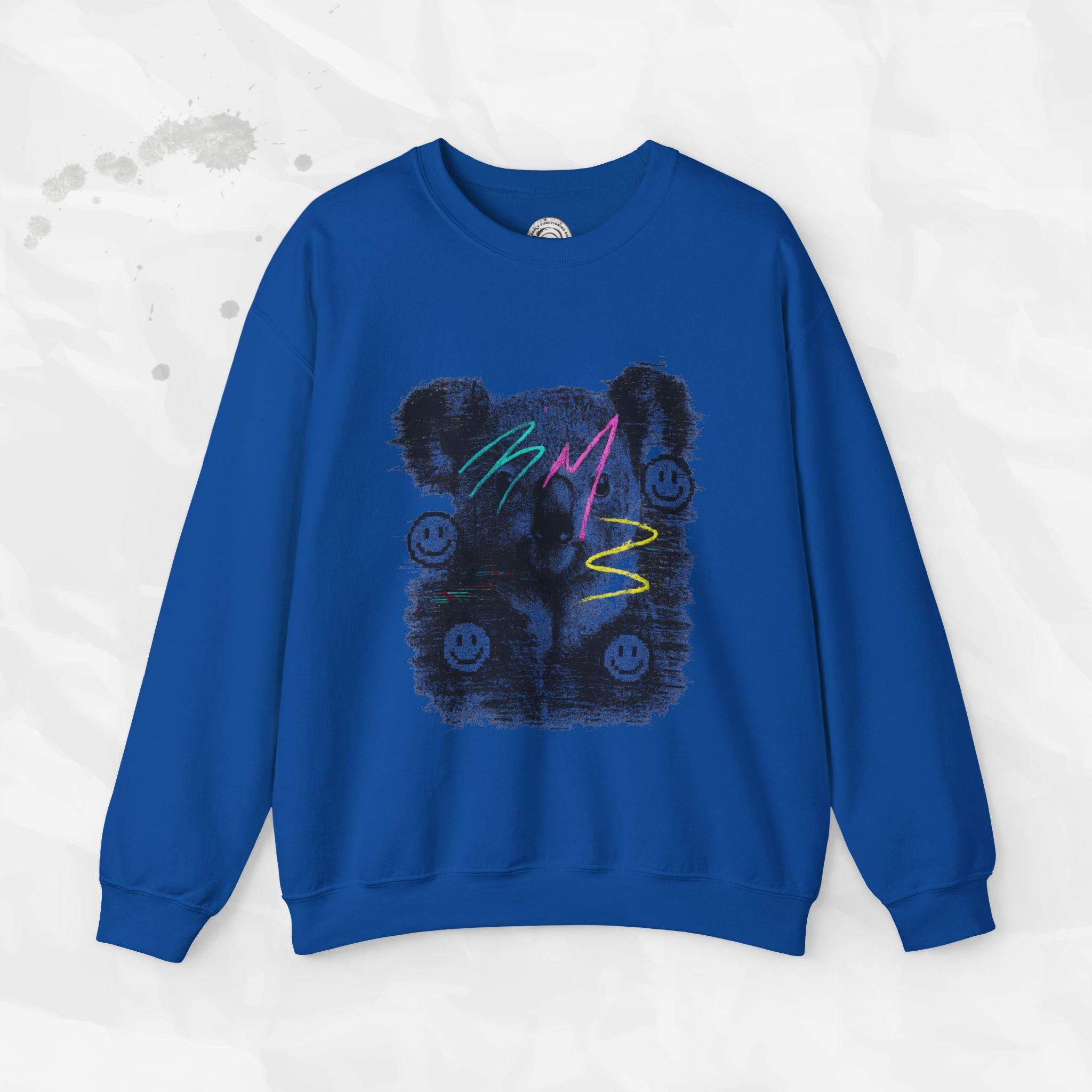Glitched Koala – Crewneck Sweatshirt